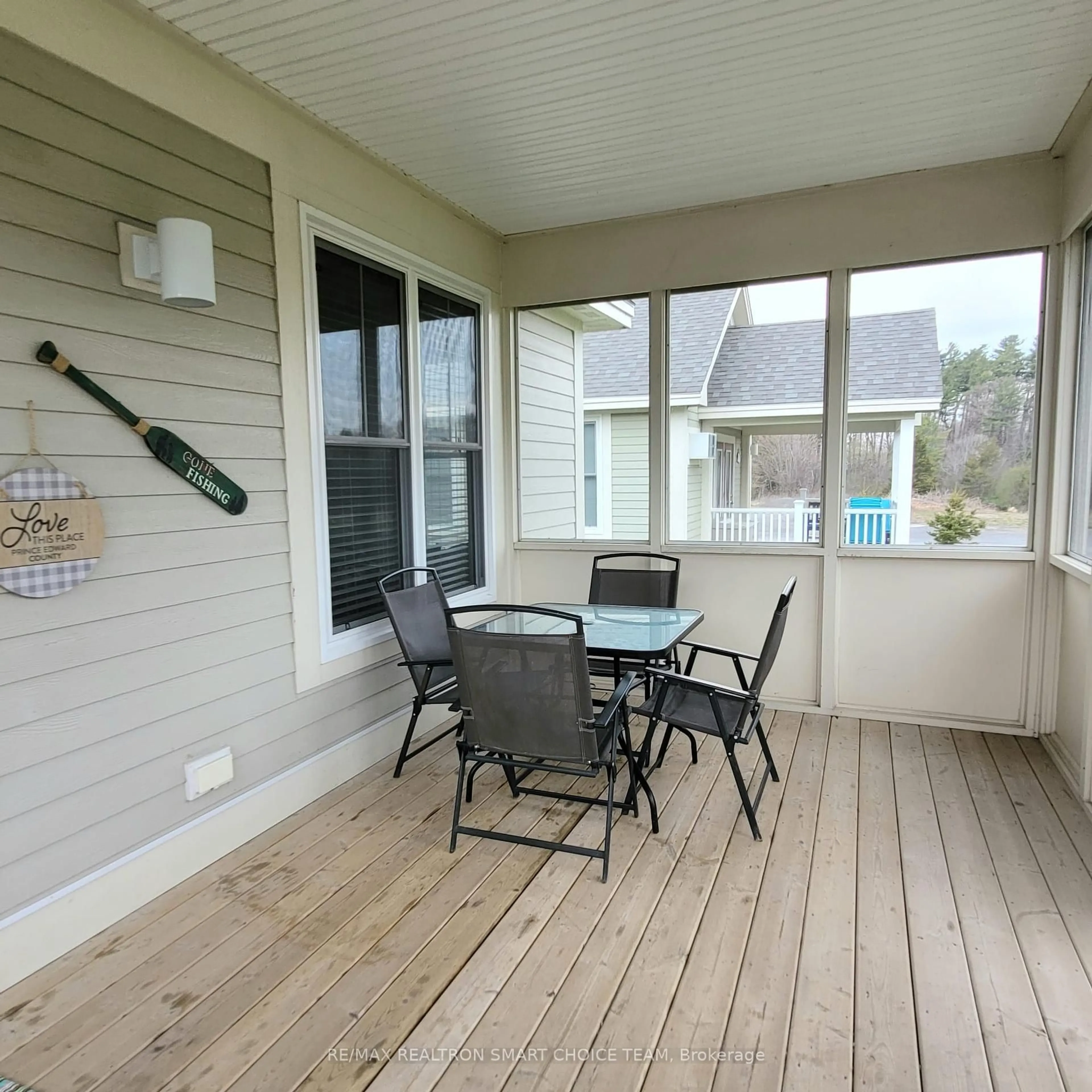 Patio, water/lake/river/ocean view for 40 Meadow View Lane, Prince Edward County Ontario K0K 1P0