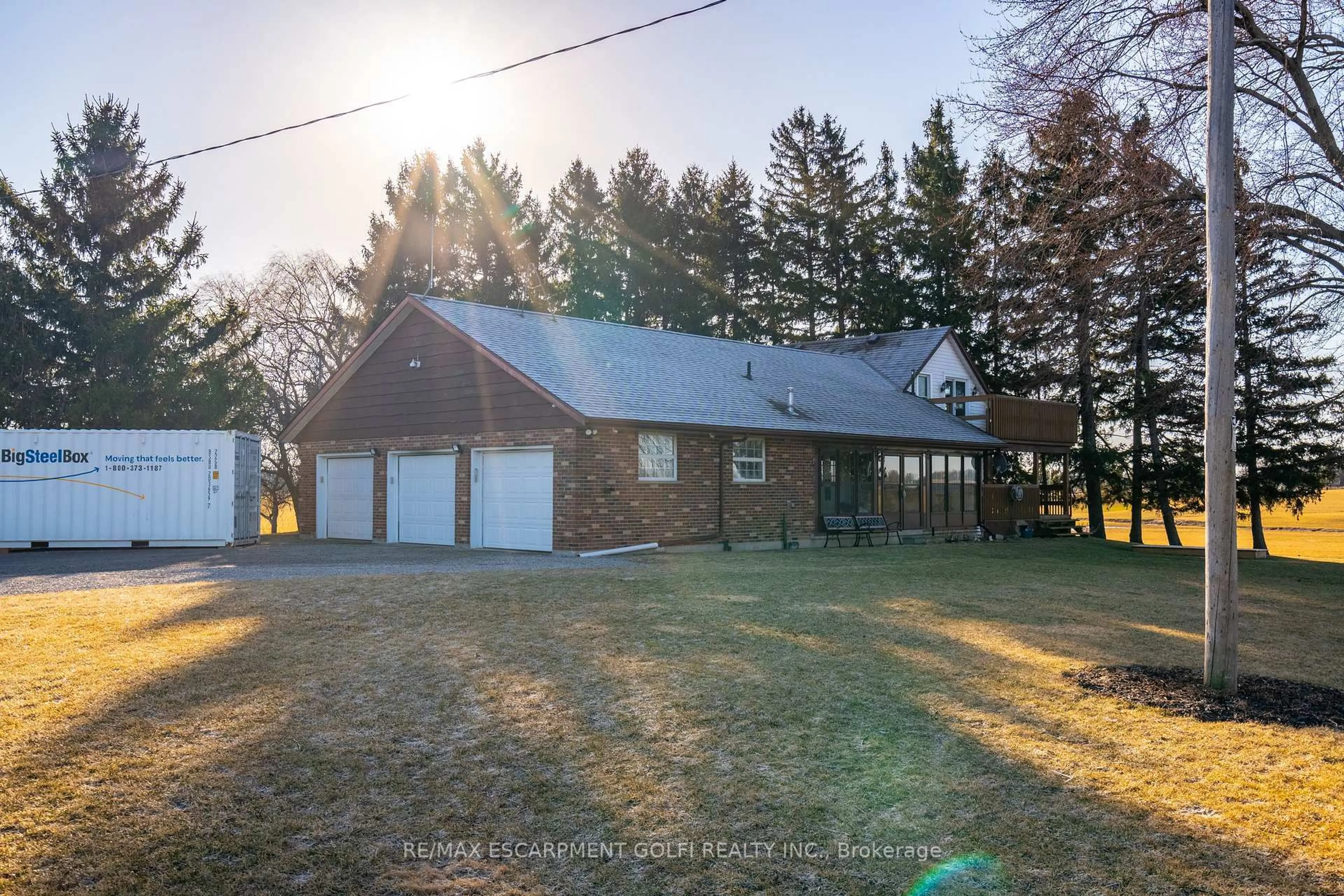 A pic from outside/outdoor area/front of a property/back of a property/a pic from drone, building for 615 Highway 56 N/A, Haldimand Ontario N0A 1C0