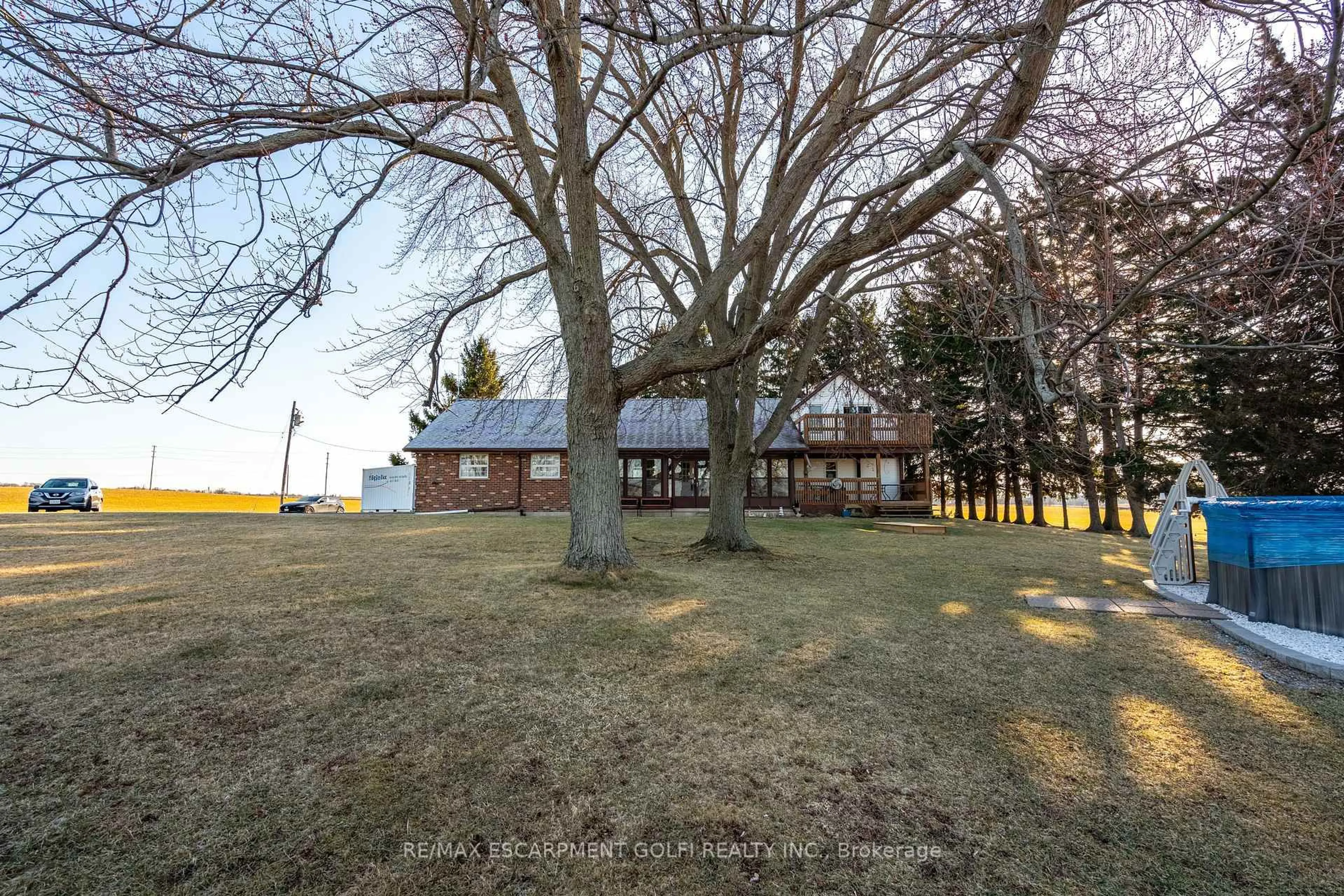 A pic from outside/outdoor area/front of a property/back of a property/a pic from drone, unknown for 615 Highway 56 N/A, Haldimand Ontario N0A 1C0