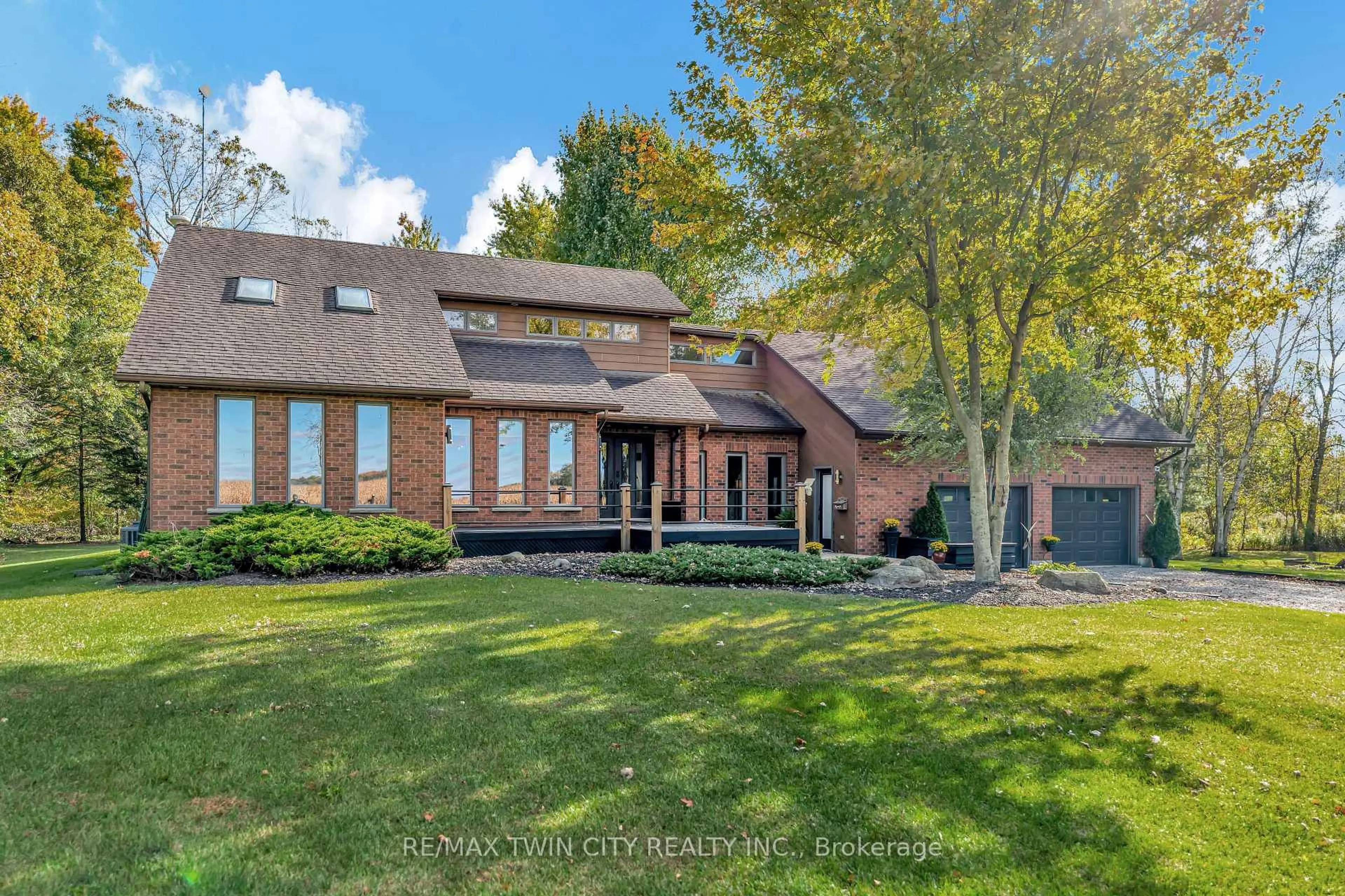 Home with brick exterior material, street for 1026 2nd Concession RD STR Rd, Norfolk Ontario N4B 2W6