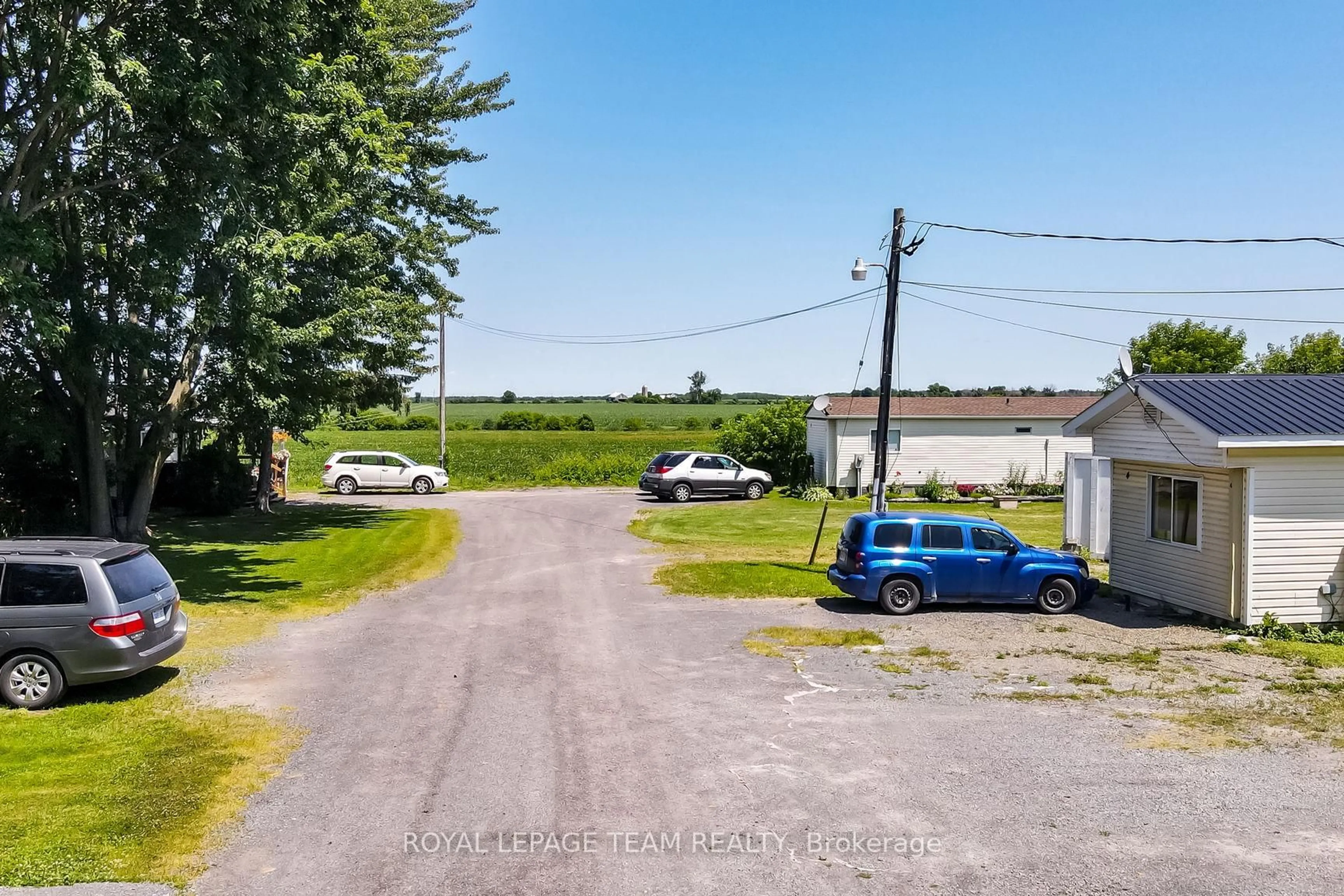 A pic from outside/outdoor area/front of a property/back of a property/a pic from drone, street for 12170 County 3 Rd, North Dundas Ontario K0C 2K0