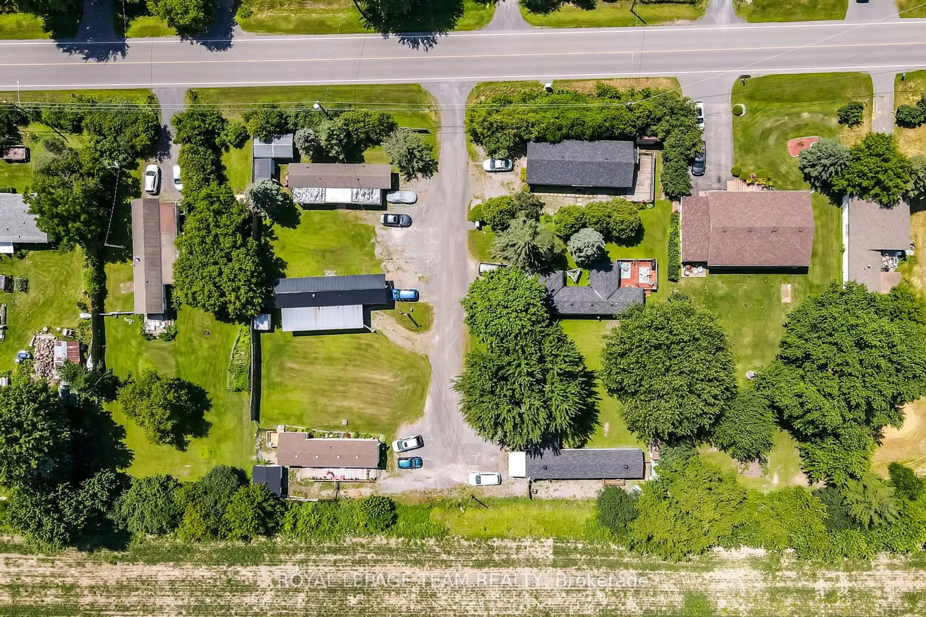 A pic from outside/outdoor area/front of a property/back of a property/a pic from drone, street for 12170 County 3 Rd, North Dundas Ontario K0C 2K0