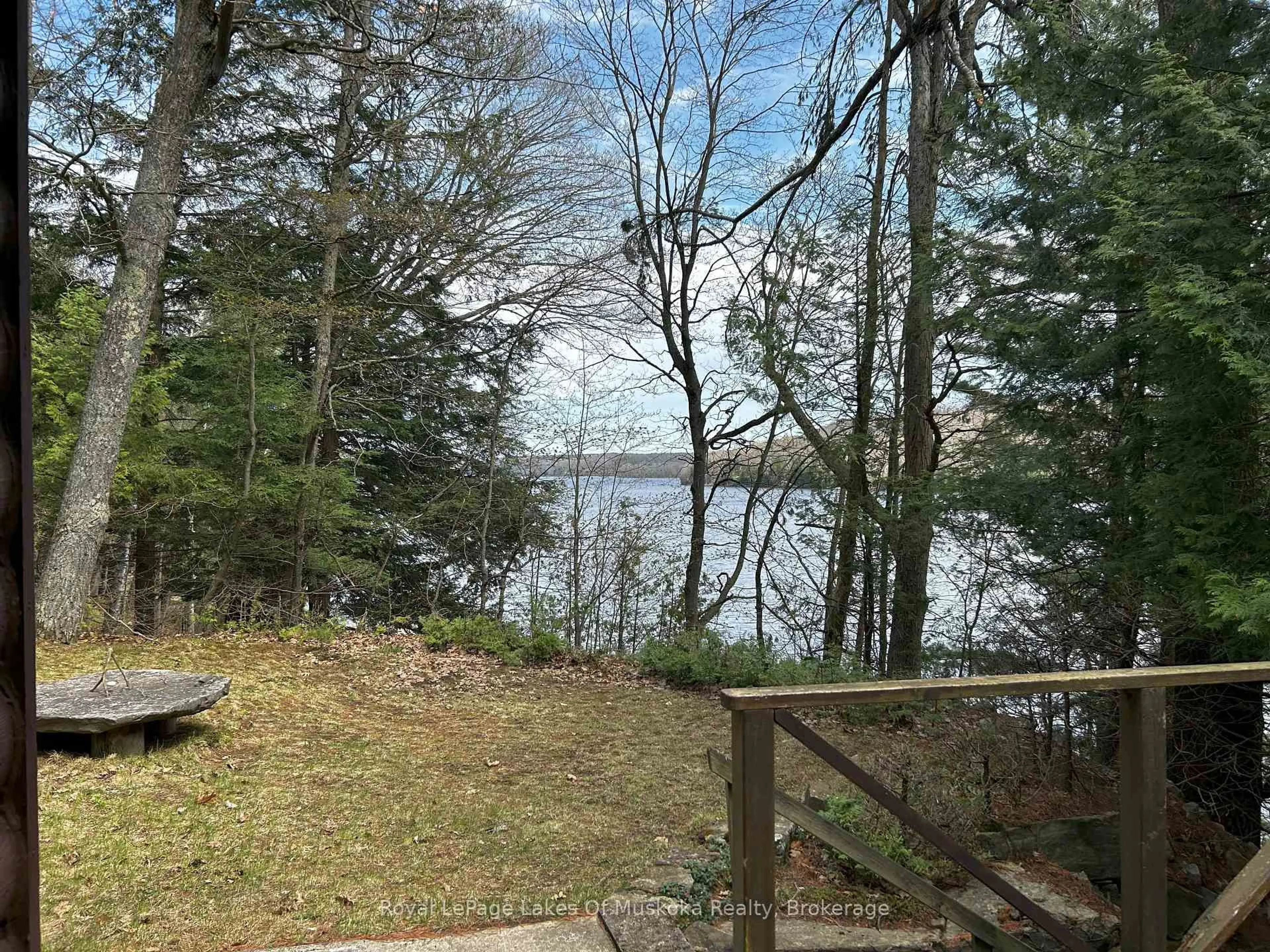 Patio, water/lake/river/ocean view for 1188 Sandwood Rd #5, Muskoka Lakes Ontario P0B 1M0