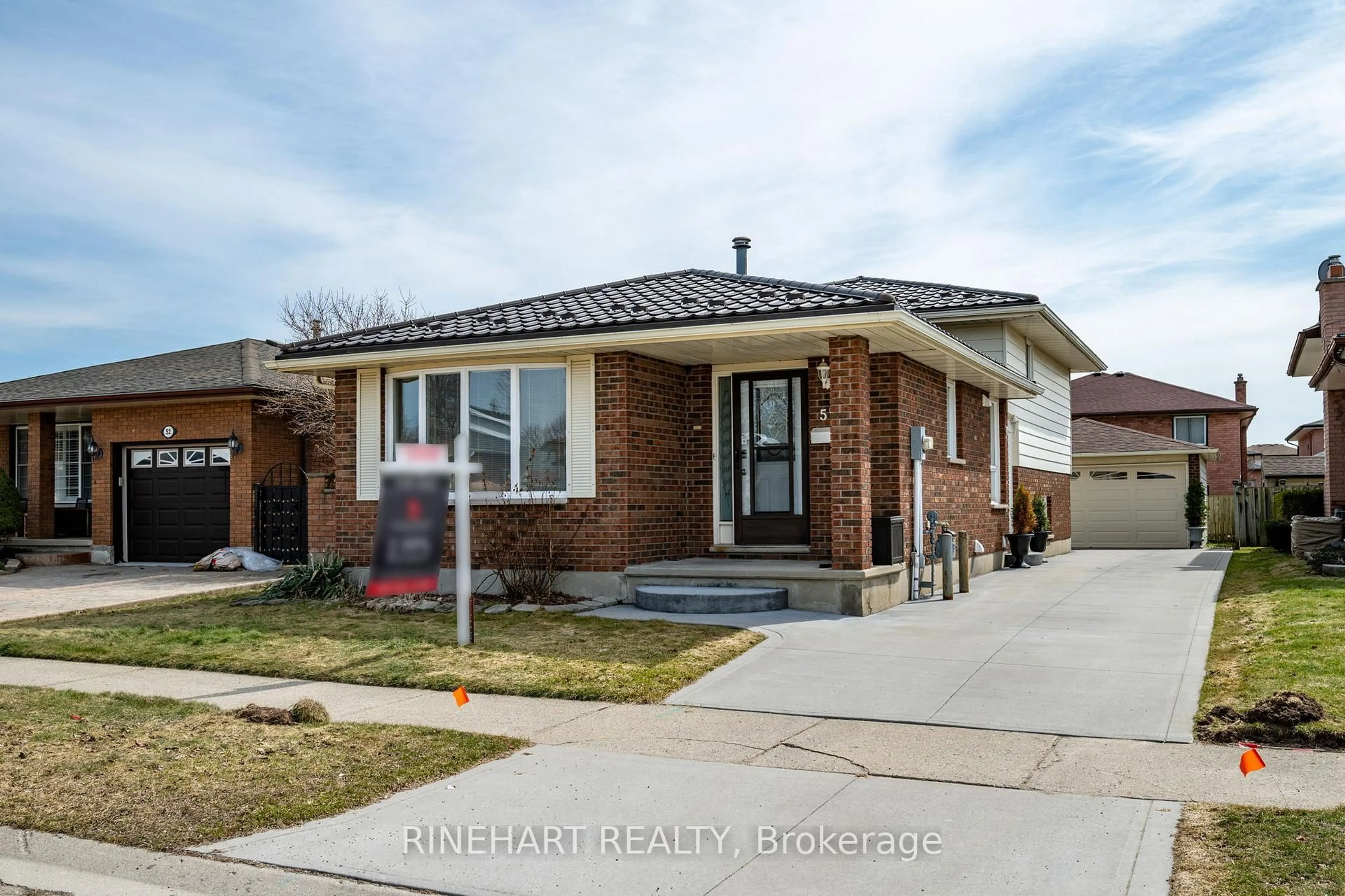 Home with brick exterior material, street for 56 Classic Cres, London East Ontario N5W 5T8