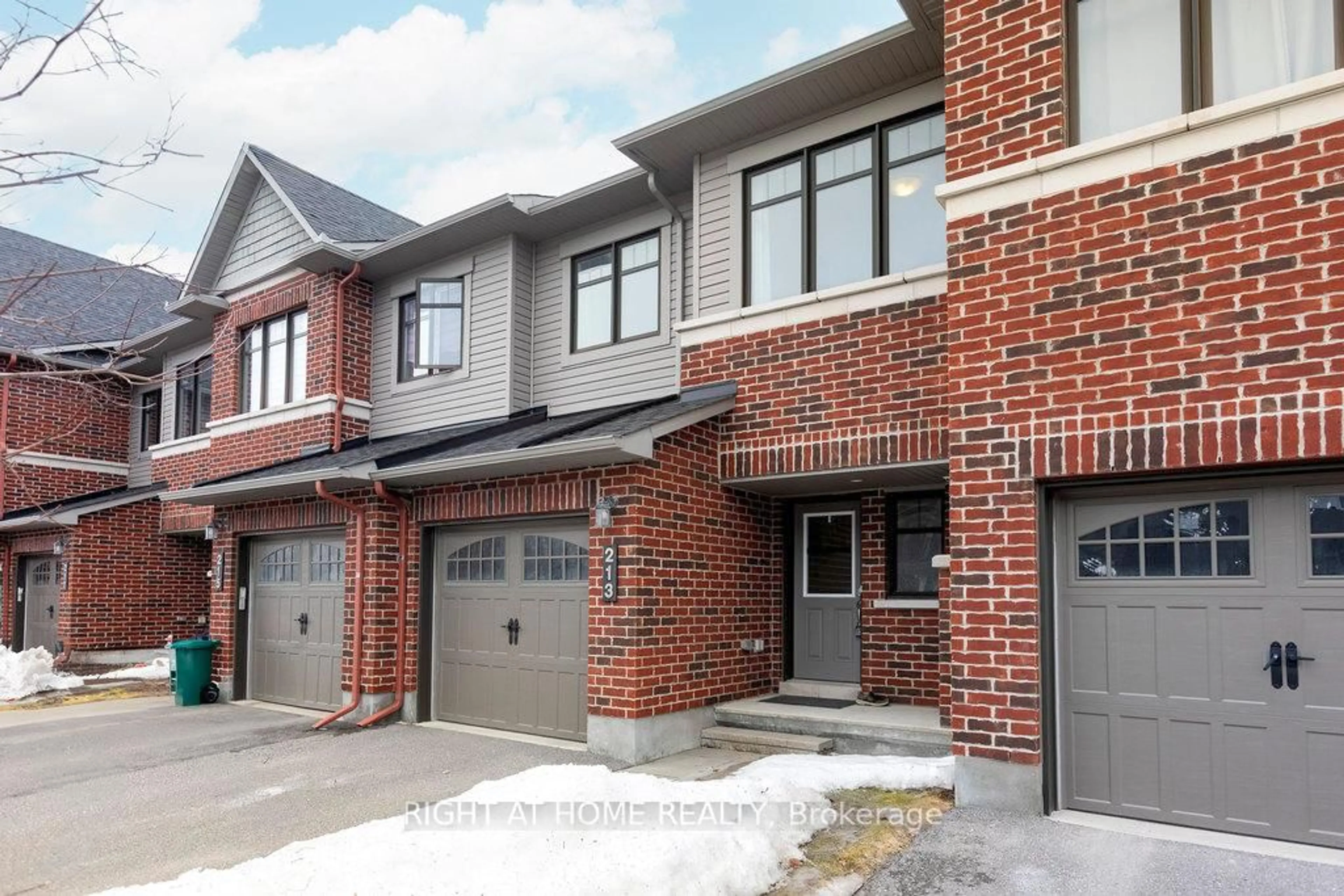 Home with brick exterior material, street for 213 HALYARD Way, Ottawa Ontario K2T 0L2