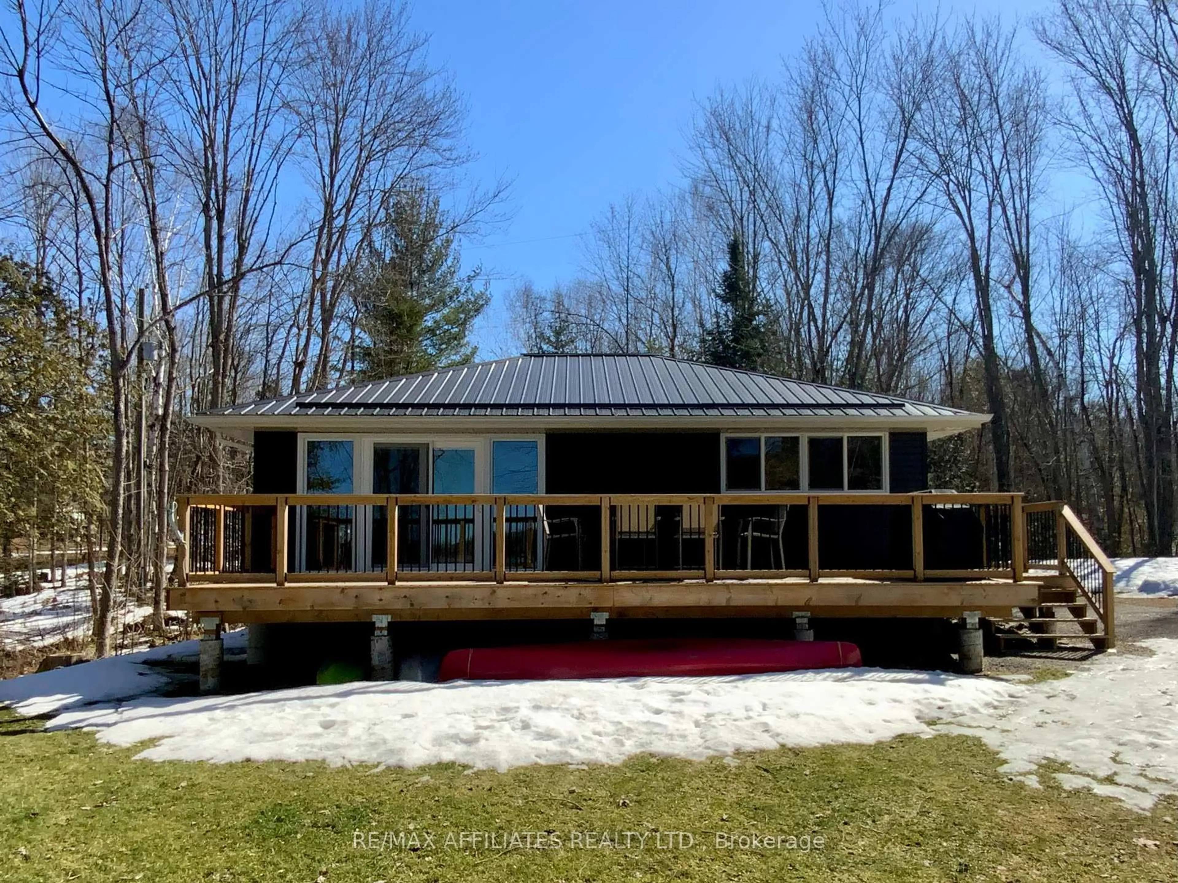 A pic from outside/outdoor area/front of a property/back of a property/a pic from drone, water/lake/river/ocean view for 39 A CEDAR SANDS Rd, Rideau Lakes Ontario K0E 1N0