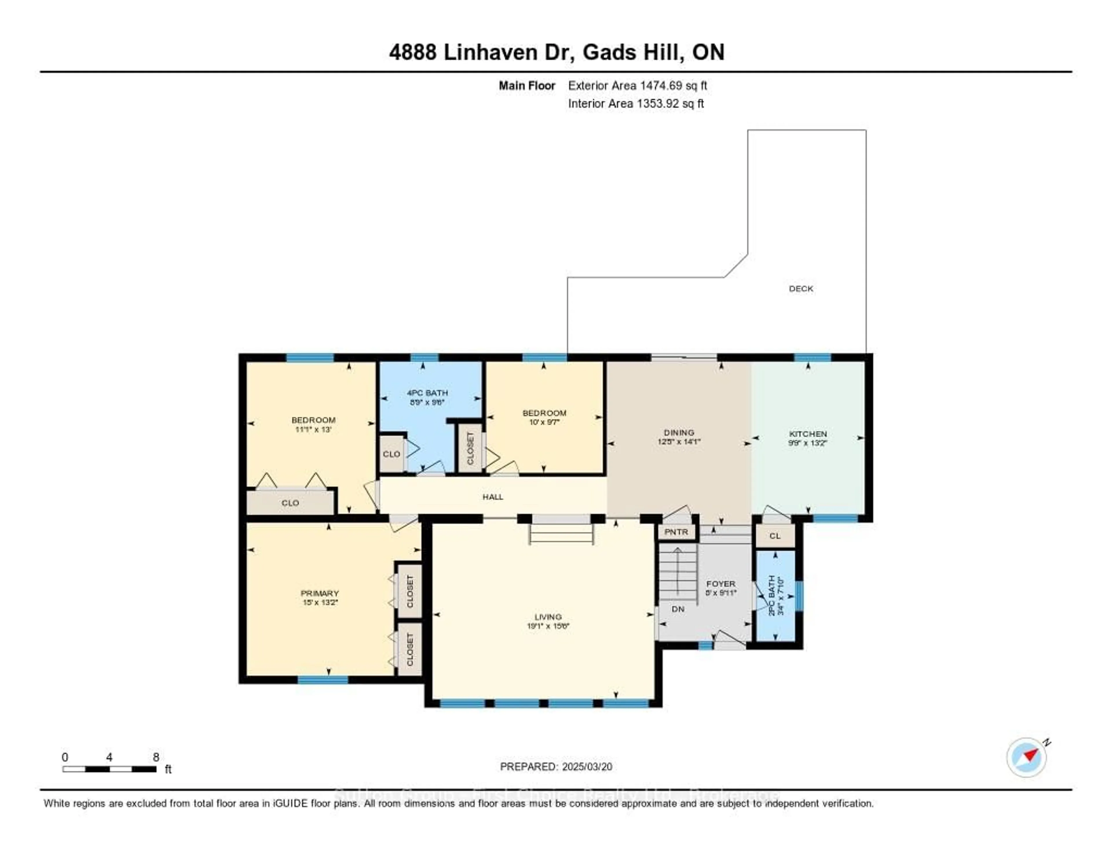 Floor plan for 4888 Linhaven Dr, Perth East Ontario N0K 1J0