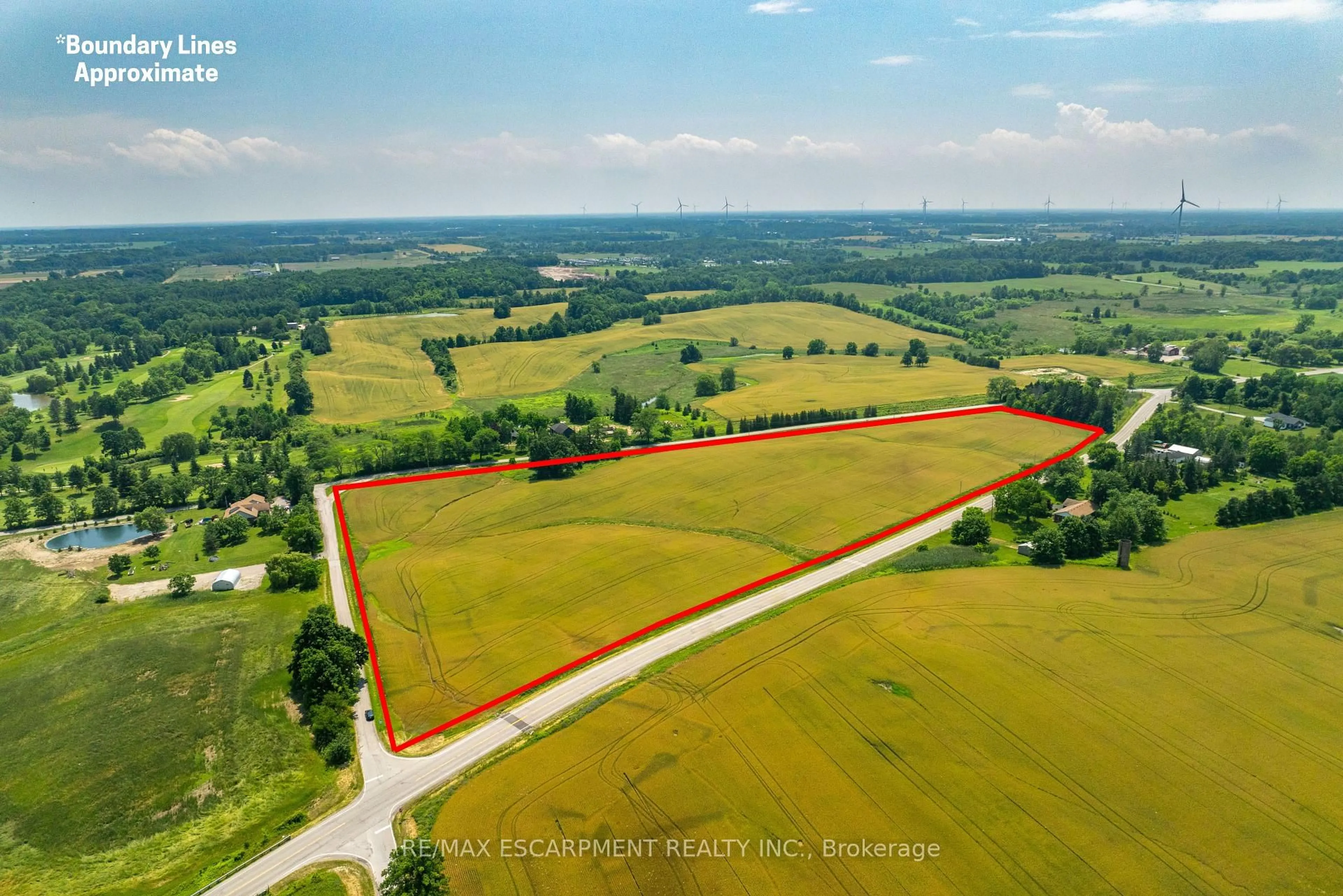 A pic from outside/outdoor area/front of a property/back of a property/a pic from drone, unknown for PT LT 18 TWENTY Rd, Pelham Ontario L0R 1S0