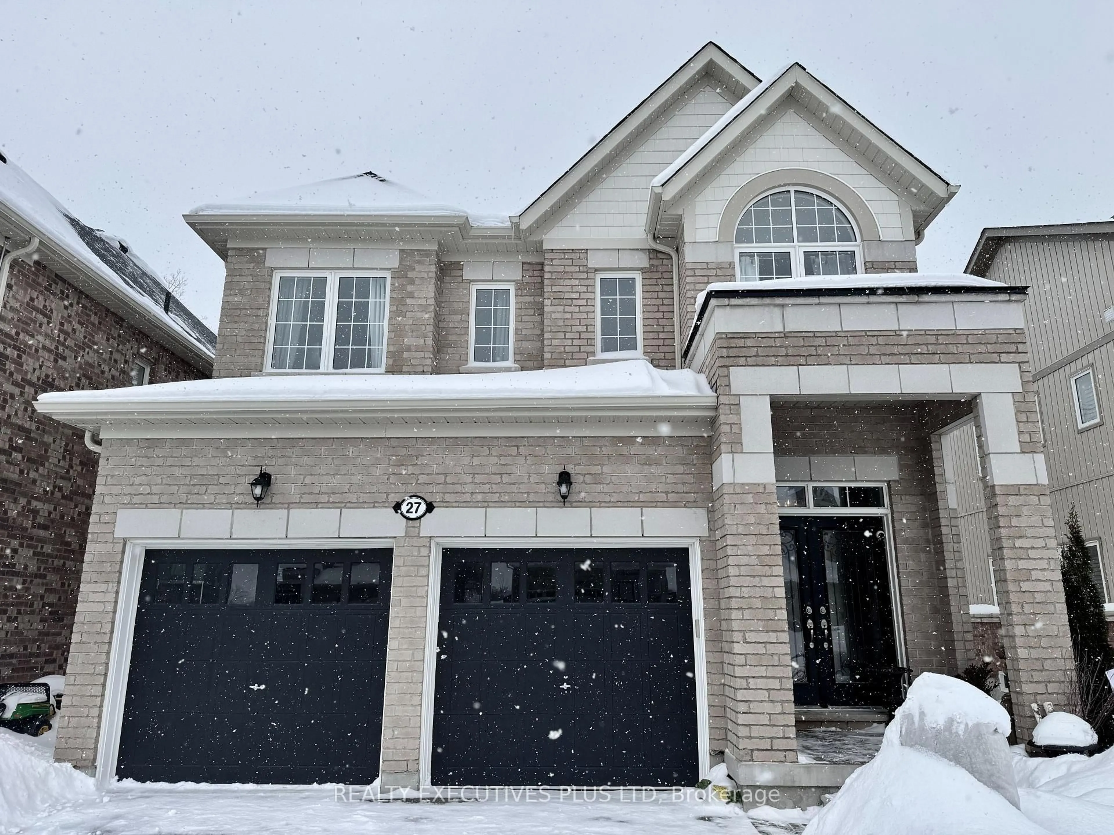 Home with brick exterior material, street for 27 Jenkins St, East Luther Grand Valley Ontario L9W 7R2