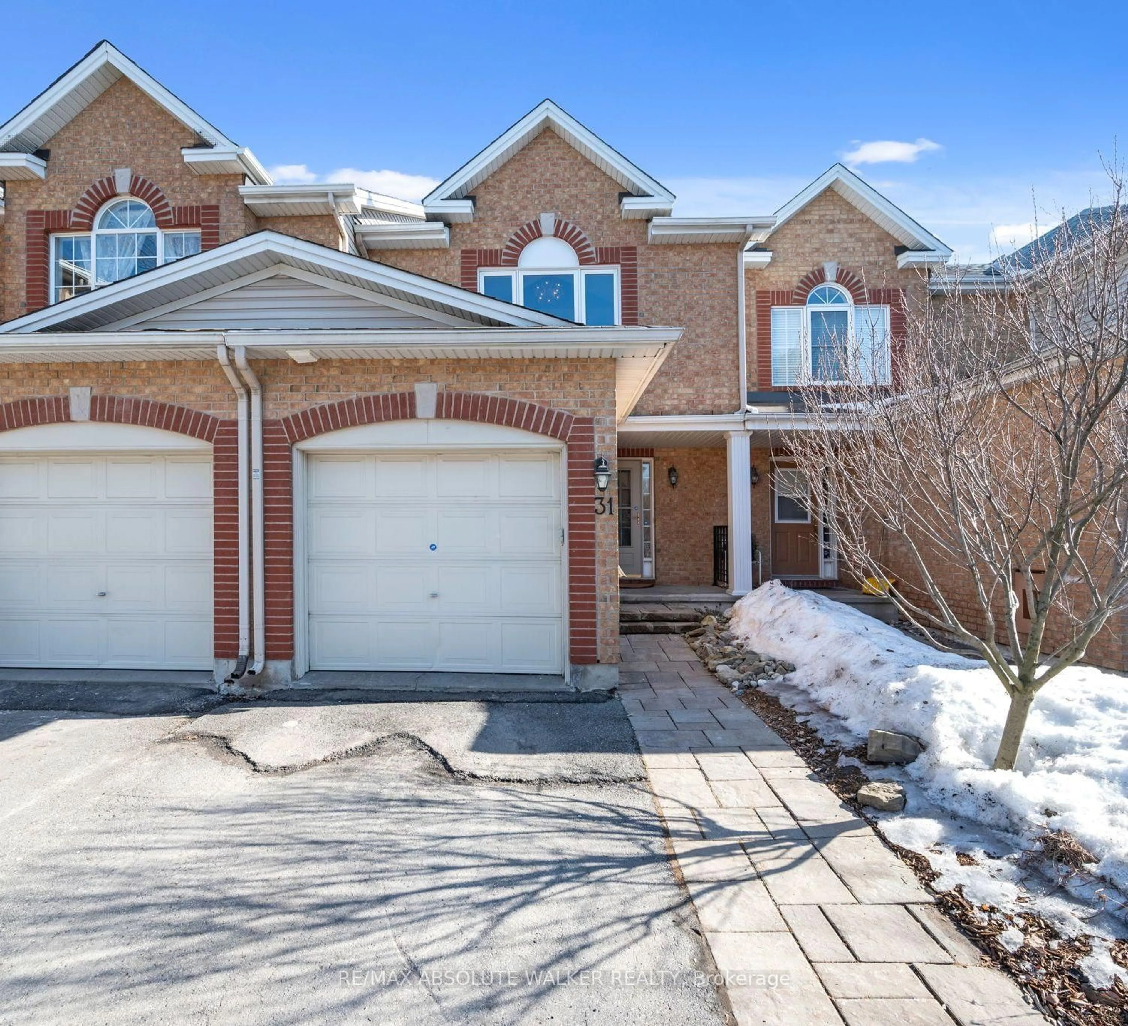 Home with brick exterior material, street for 31 Heartleaf Pvt. N/A, Ottawa Ontario K1T 3Z9