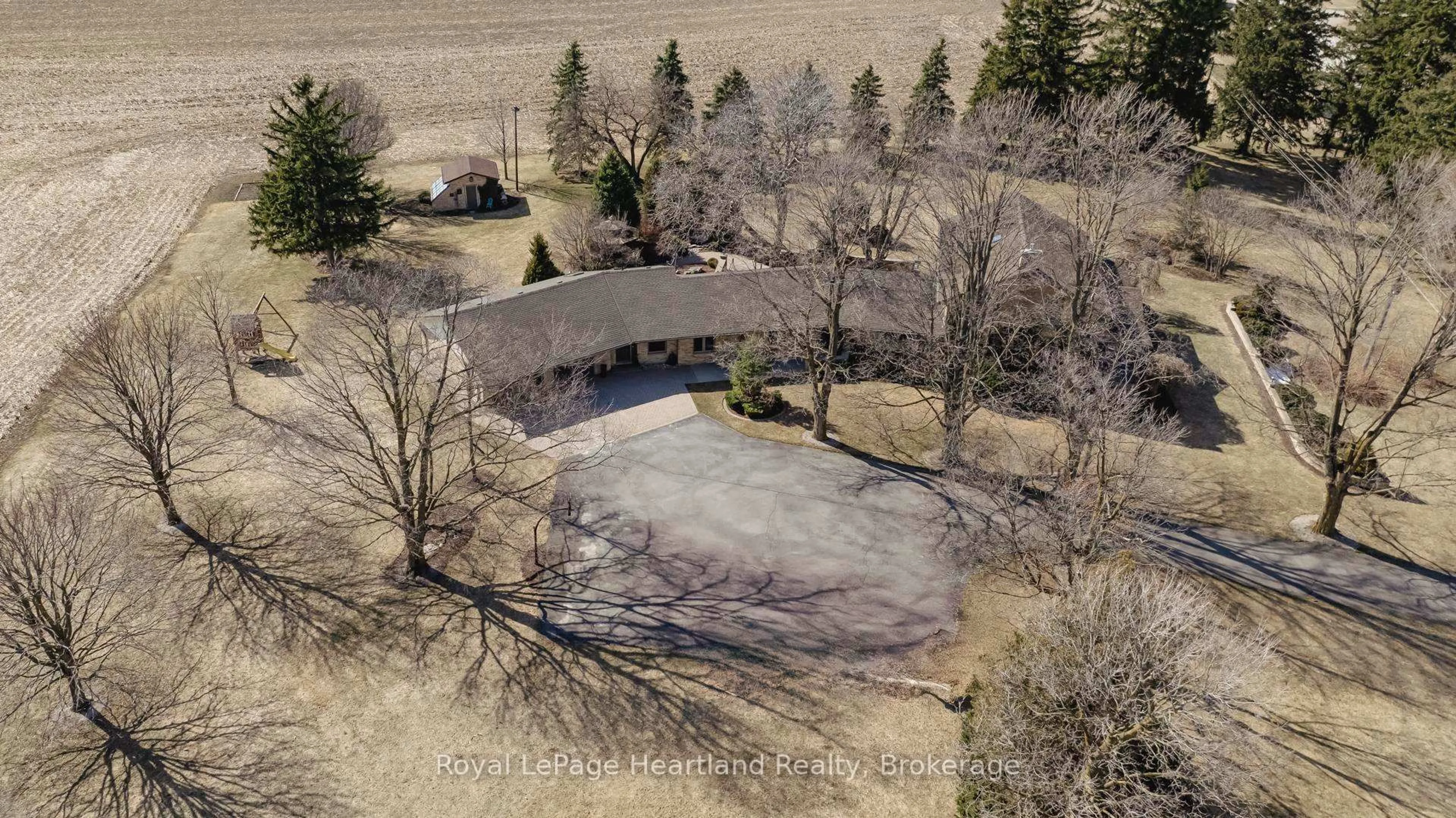 A pic from outside/outdoor area/front of a property/back of a property/a pic from drone, unknown for 38709 Mill Rd, Bluewater Ontario N0M 2R0