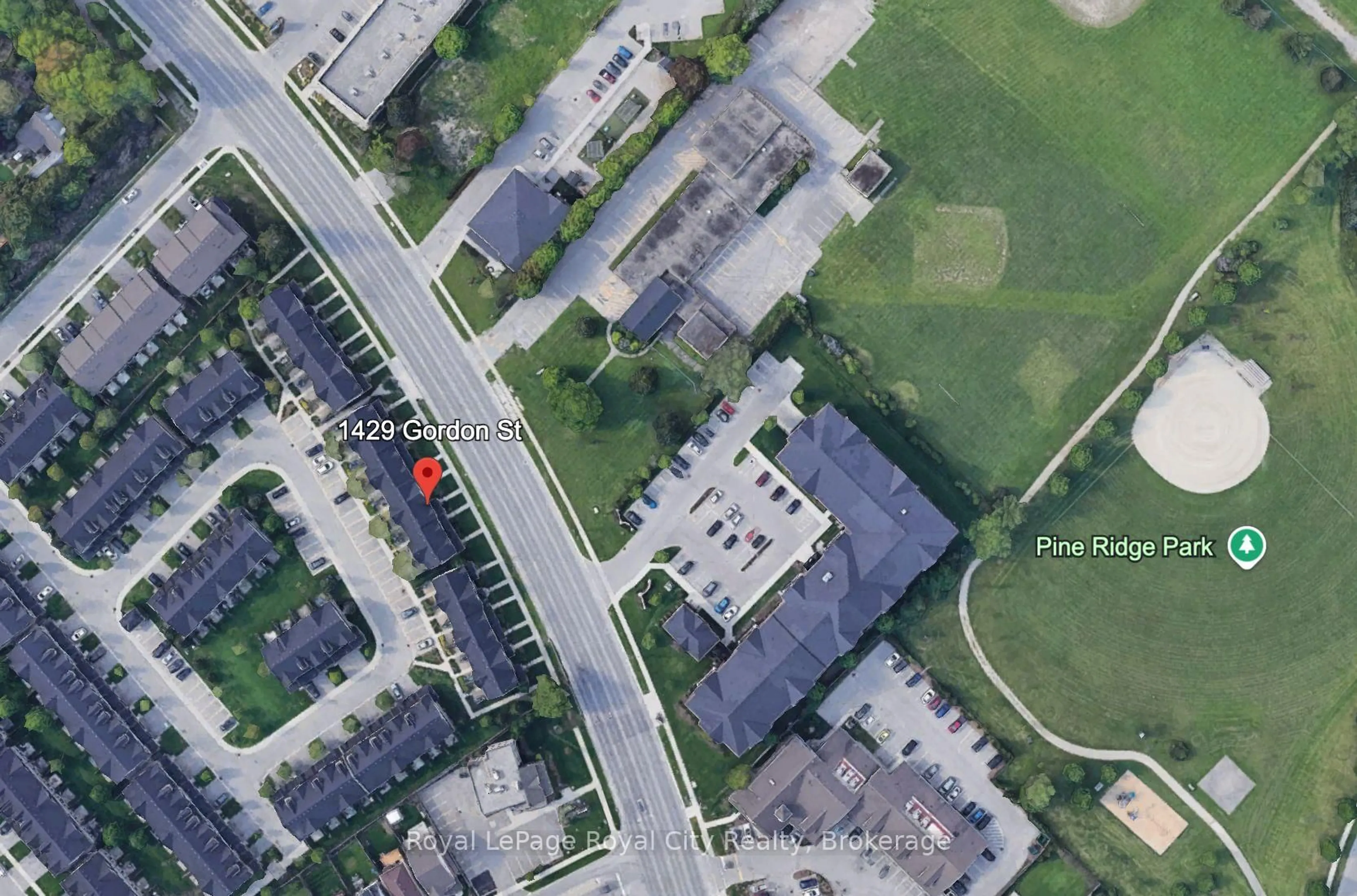 A pic from outside/outdoor area/front of a property/back of a property/a pic from drone, street for 1429 Gordon St, Guelph Ontario N1L 0B8