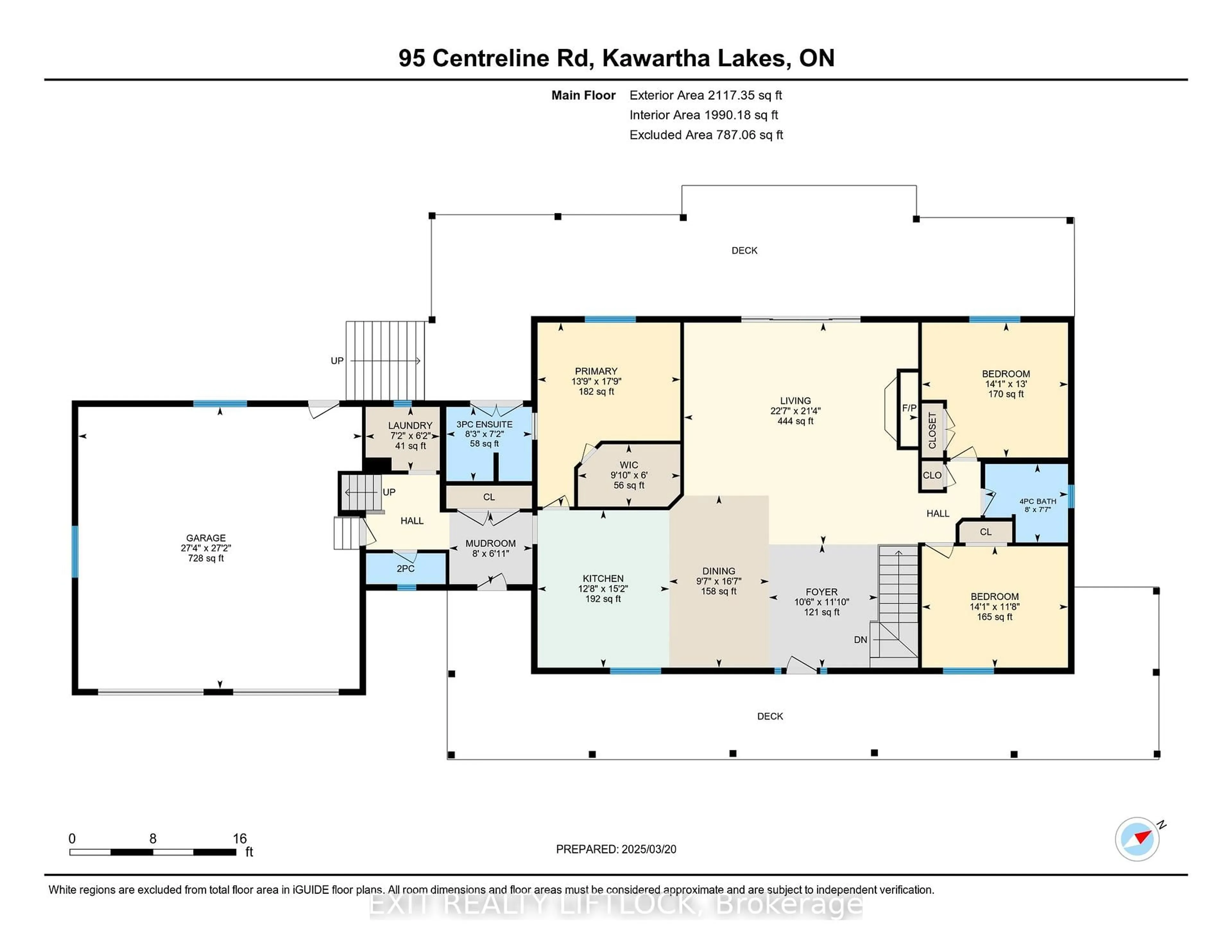 Floor plan for 95 Centreline Rd, Kawartha Lakes Ontario K0L 2W0