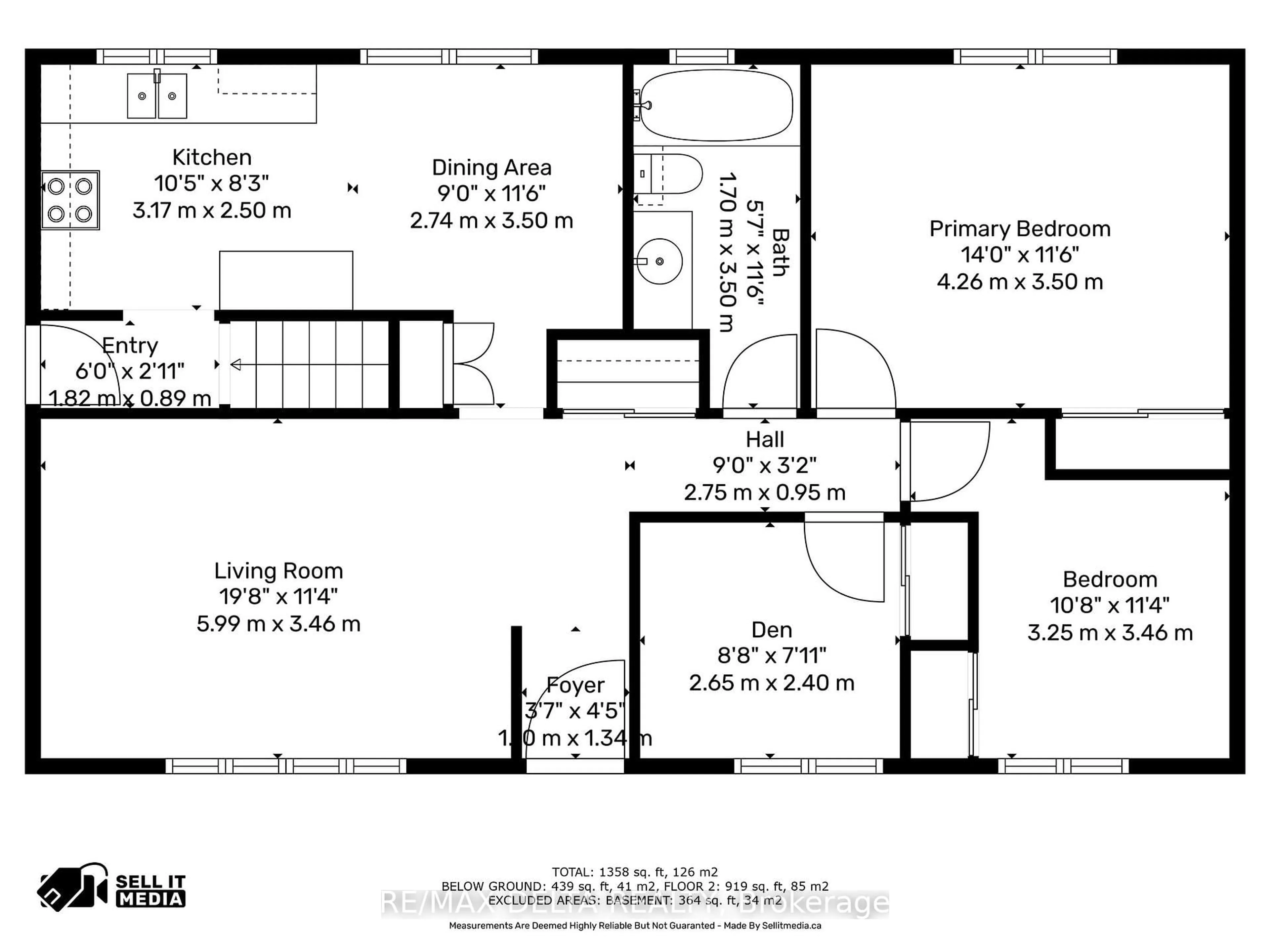 Floor plan for 68 Home Ave, Champlain Ontario K0B 1R0