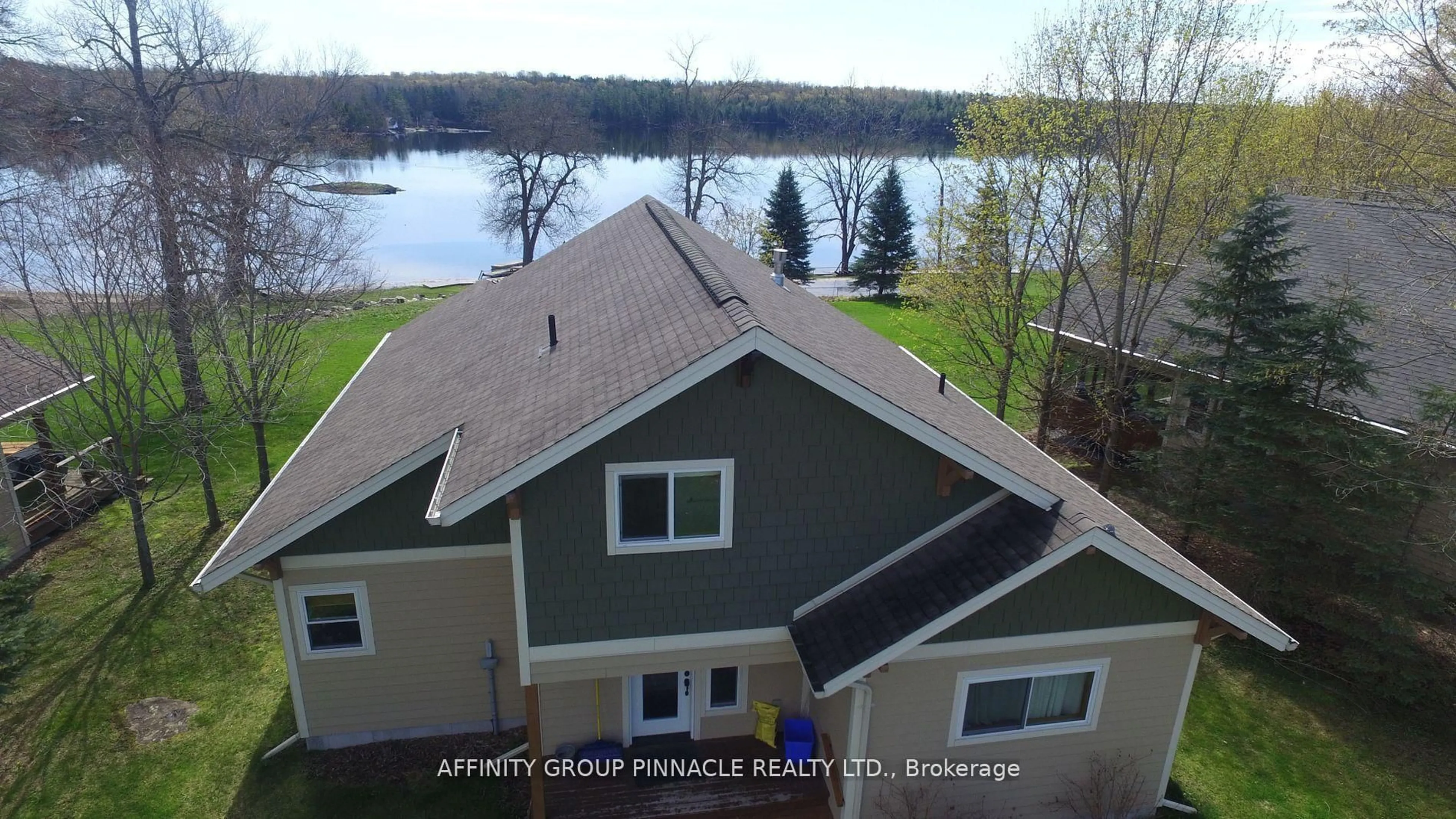 A pic from outside/outdoor area/front of a property/back of a property/a pic from drone, water/lake/river/ocean view for 6 Goldrock Rd #612, Kawartha Lakes Ontario K0M 1K0