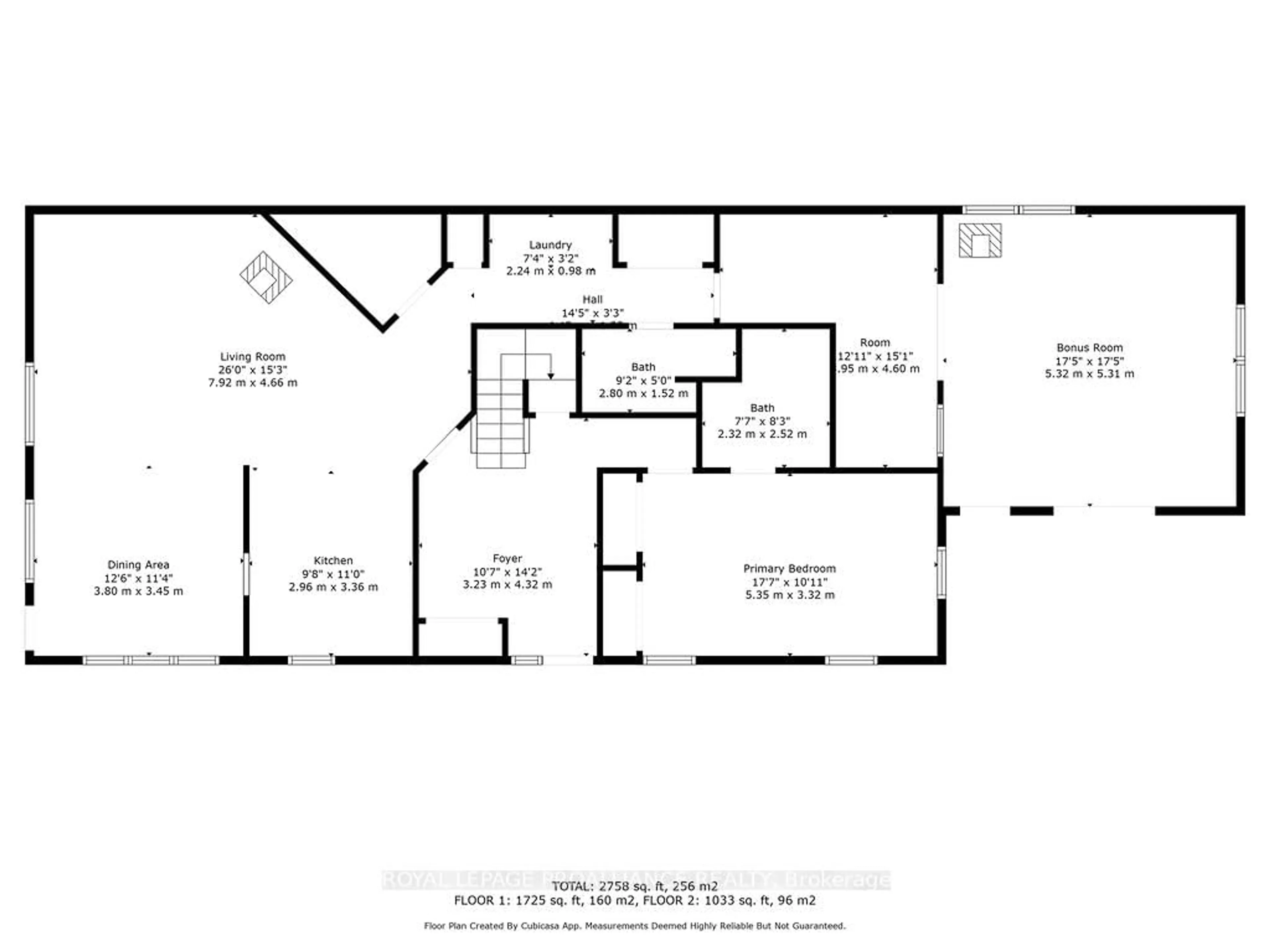 Floor plan for 250 Airport Rd, Stirling Ontario K0K 3E0