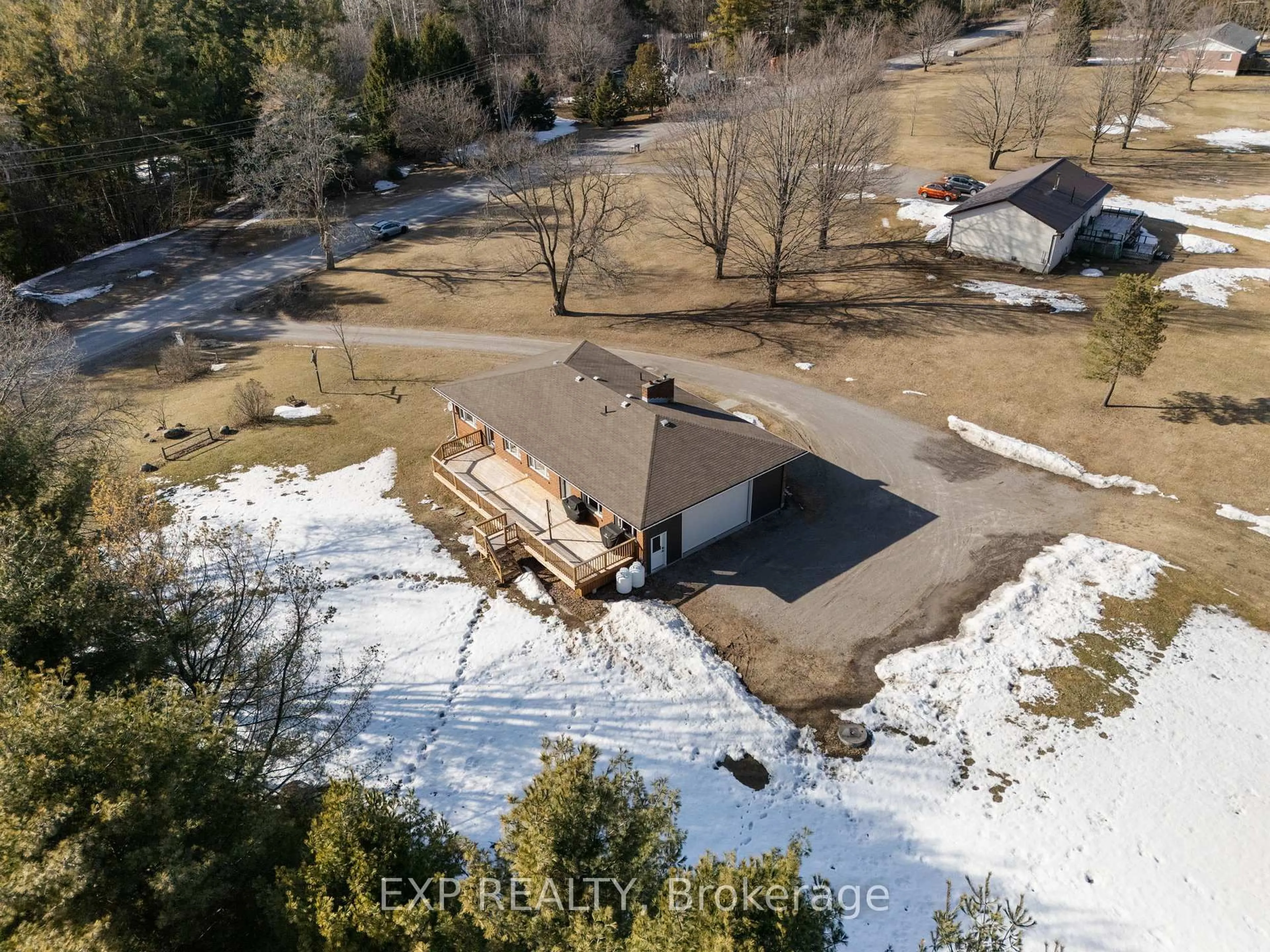 A pic from outside/outdoor area/front of a property/back of a property/a pic from drone, building for 35 Godolphin Rd, Trent Hills Ontario K0K 3K0