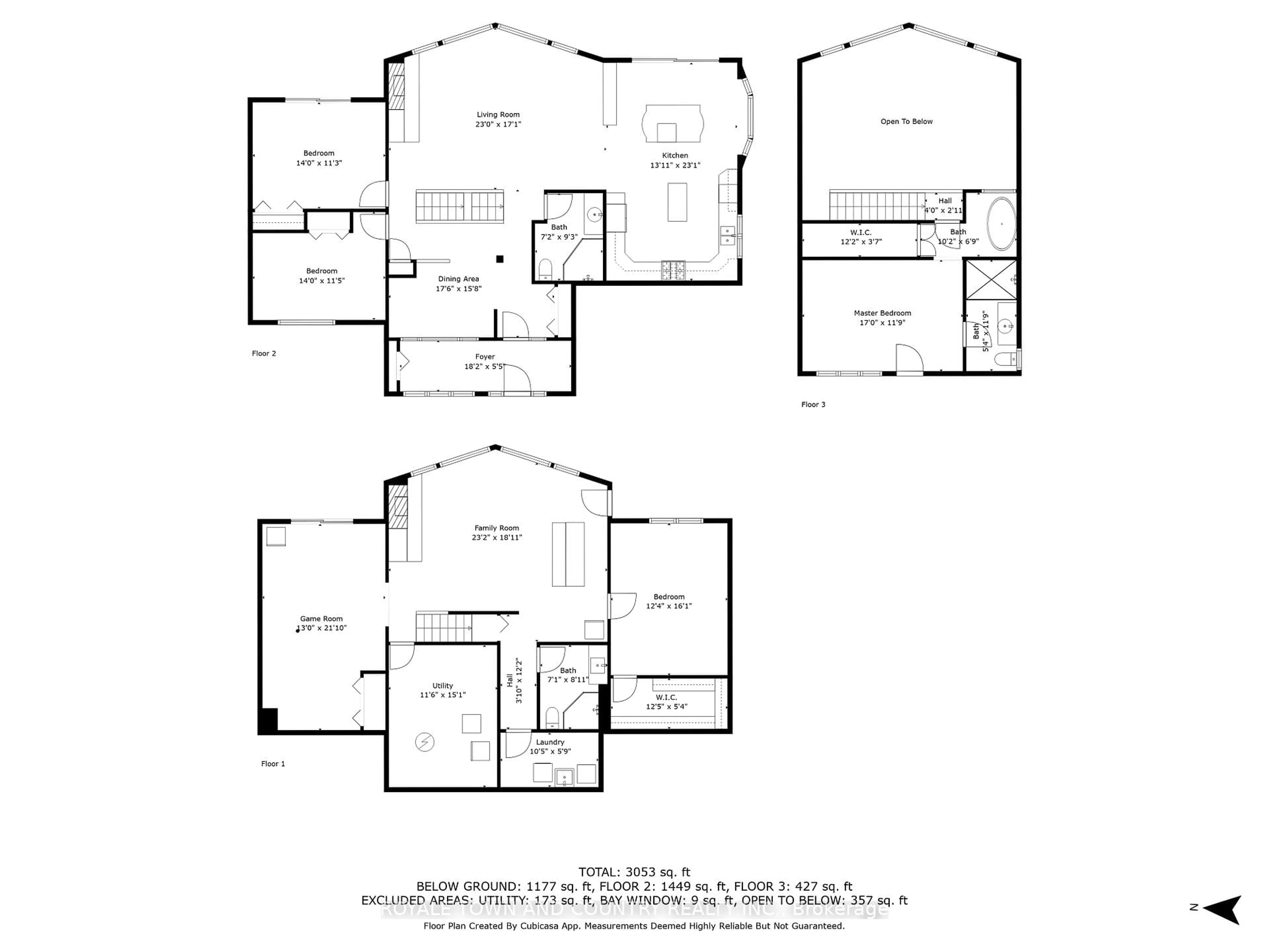 Floor plan for 151 Peller Crt, Kawartha Lakes Ontario K0M 1A0