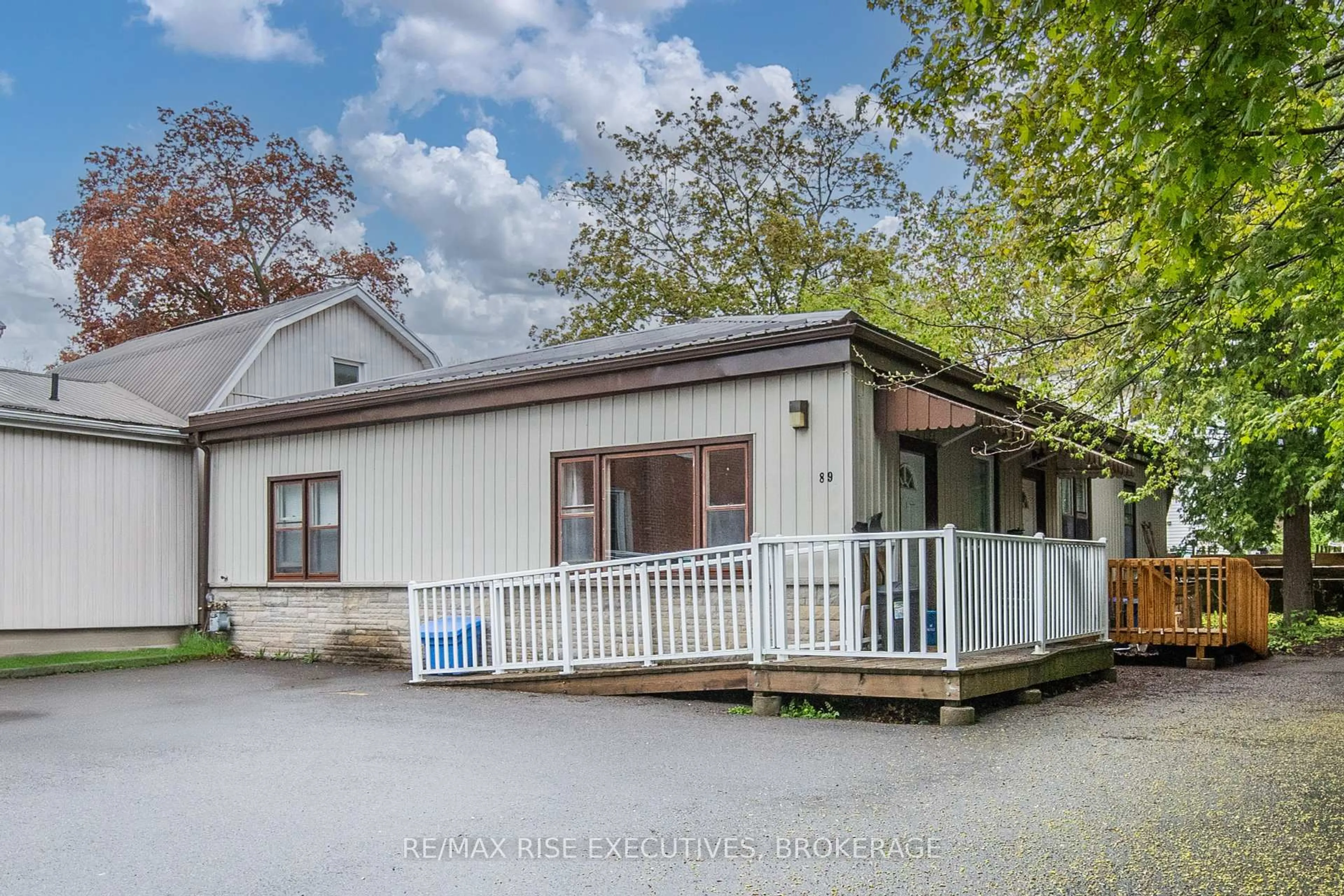 A pic from outside/outdoor area/front of a property/back of a property/a pic from drone, street for 89 DUNDAS St, Greater Napanee Ontario K7R 1Z7