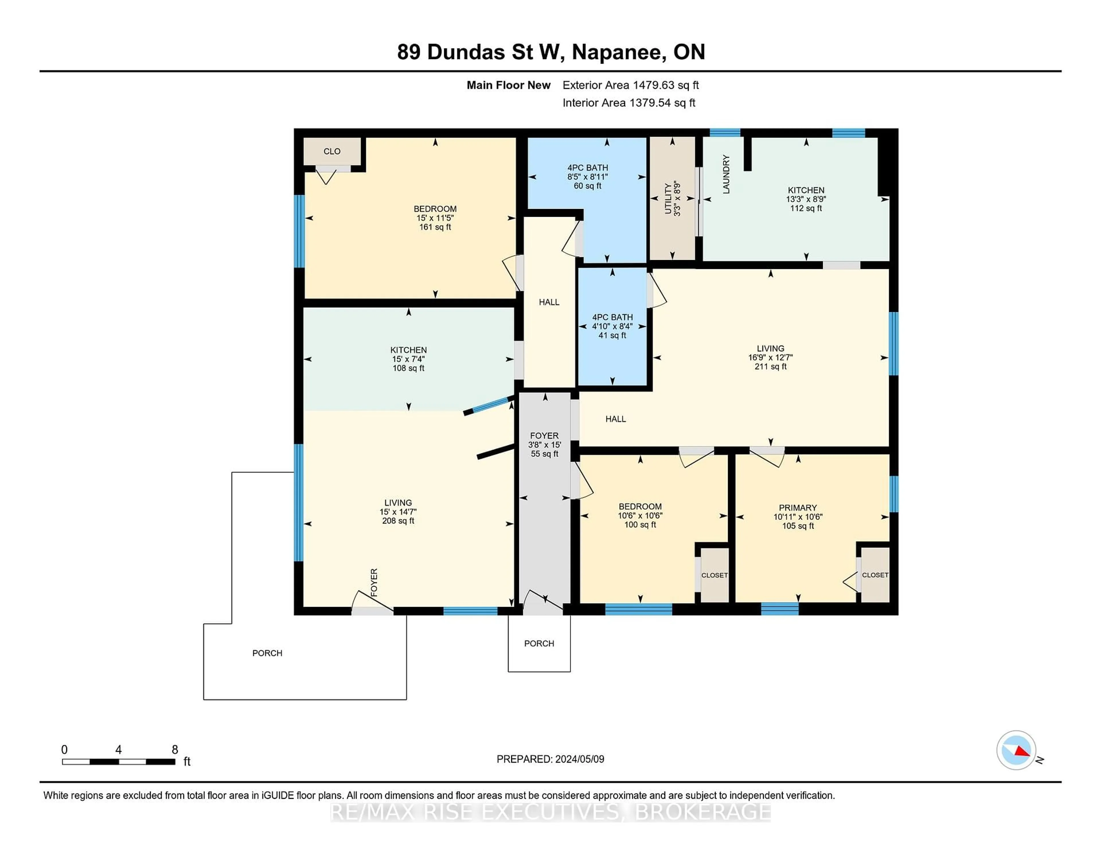 Floor plan for 89 DUNDAS St, Greater Napanee Ontario K7R 1Z7