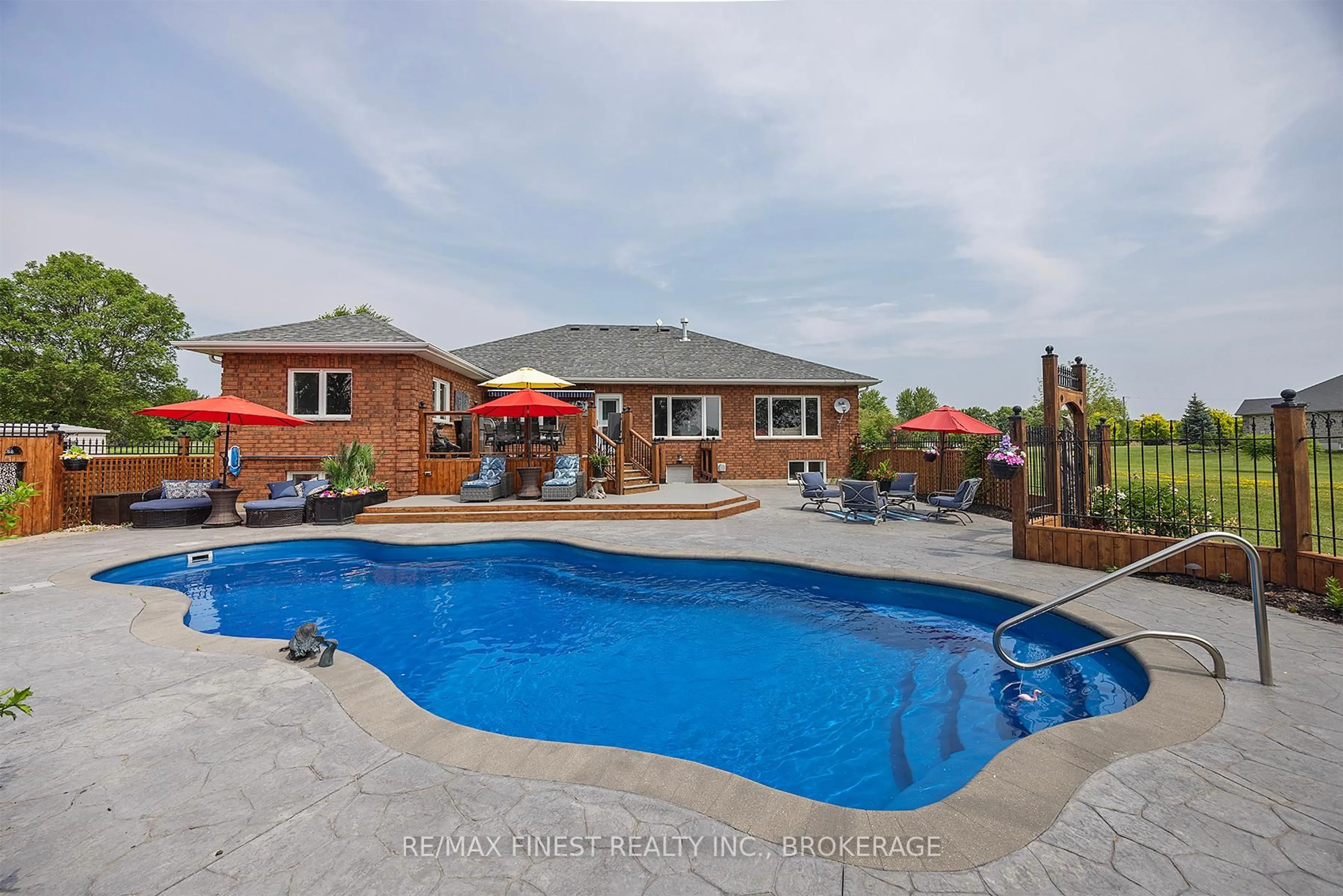 A pic from outside/outdoor area/front of a property/back of a property/a pic from drone, water/lake/river/ocean view for 1215 Allen Pt, Kingston Ontario K0H 1S0