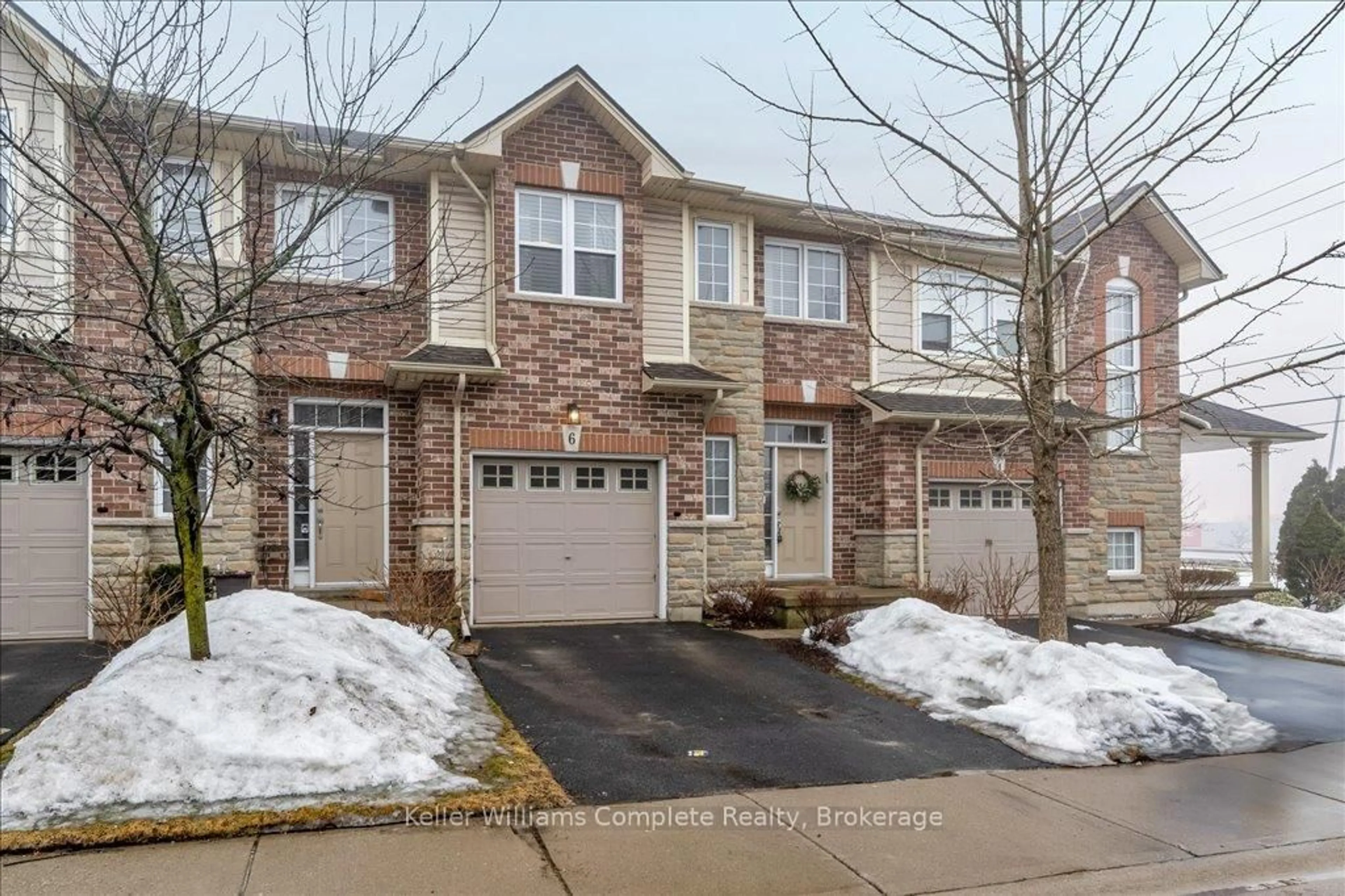 Home with brick exterior material, street for 6 Liddycoat Lane, Hamilton Ontario L9G 0A7