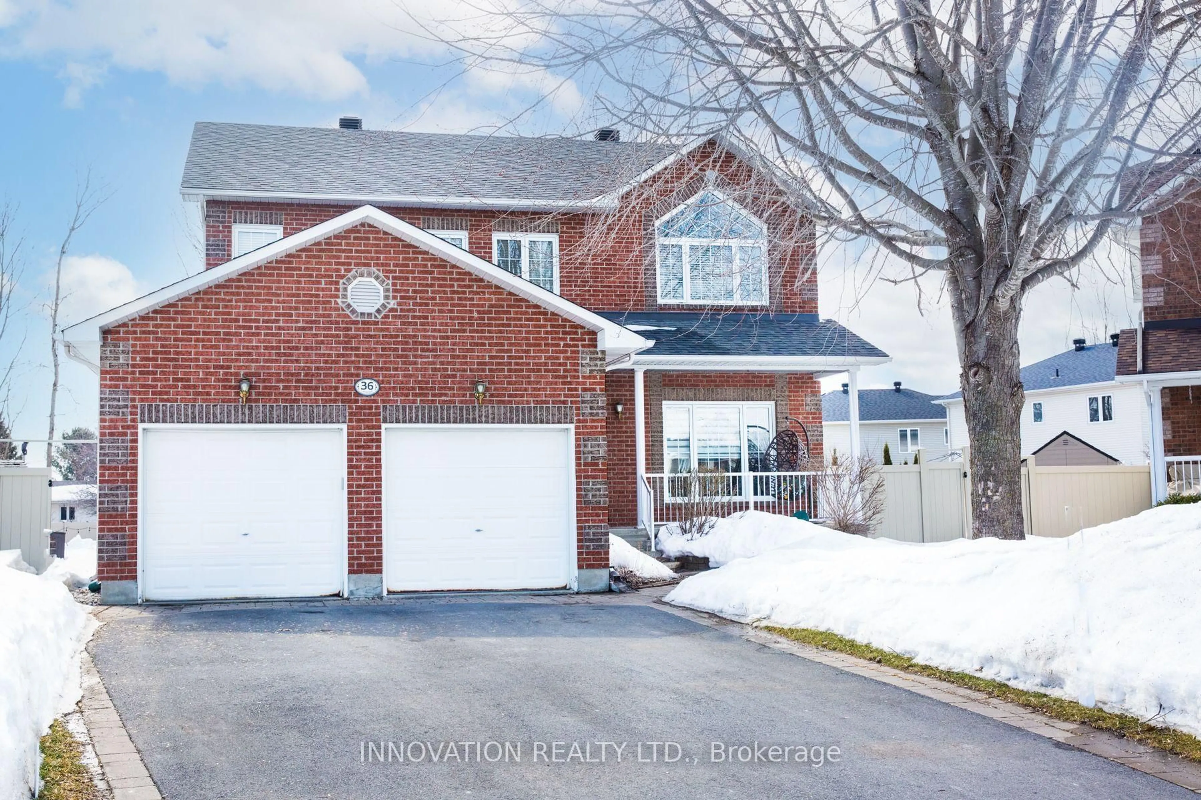 Home with brick exterior material, street for 36 La Prairie St, Russell Ontario K0A 1W0