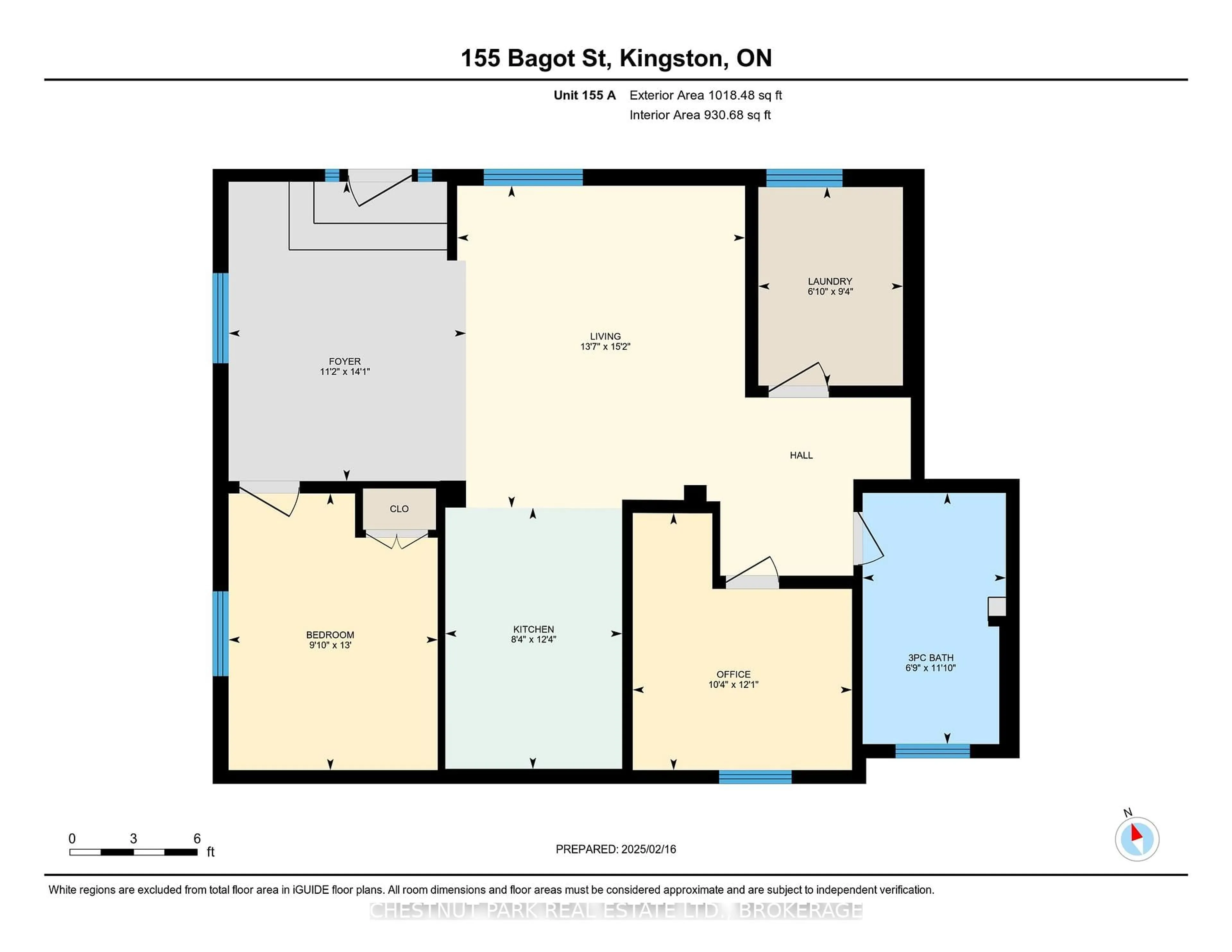 Floor plan for 99 Earl St, Kingston Ontario K7L 2G8