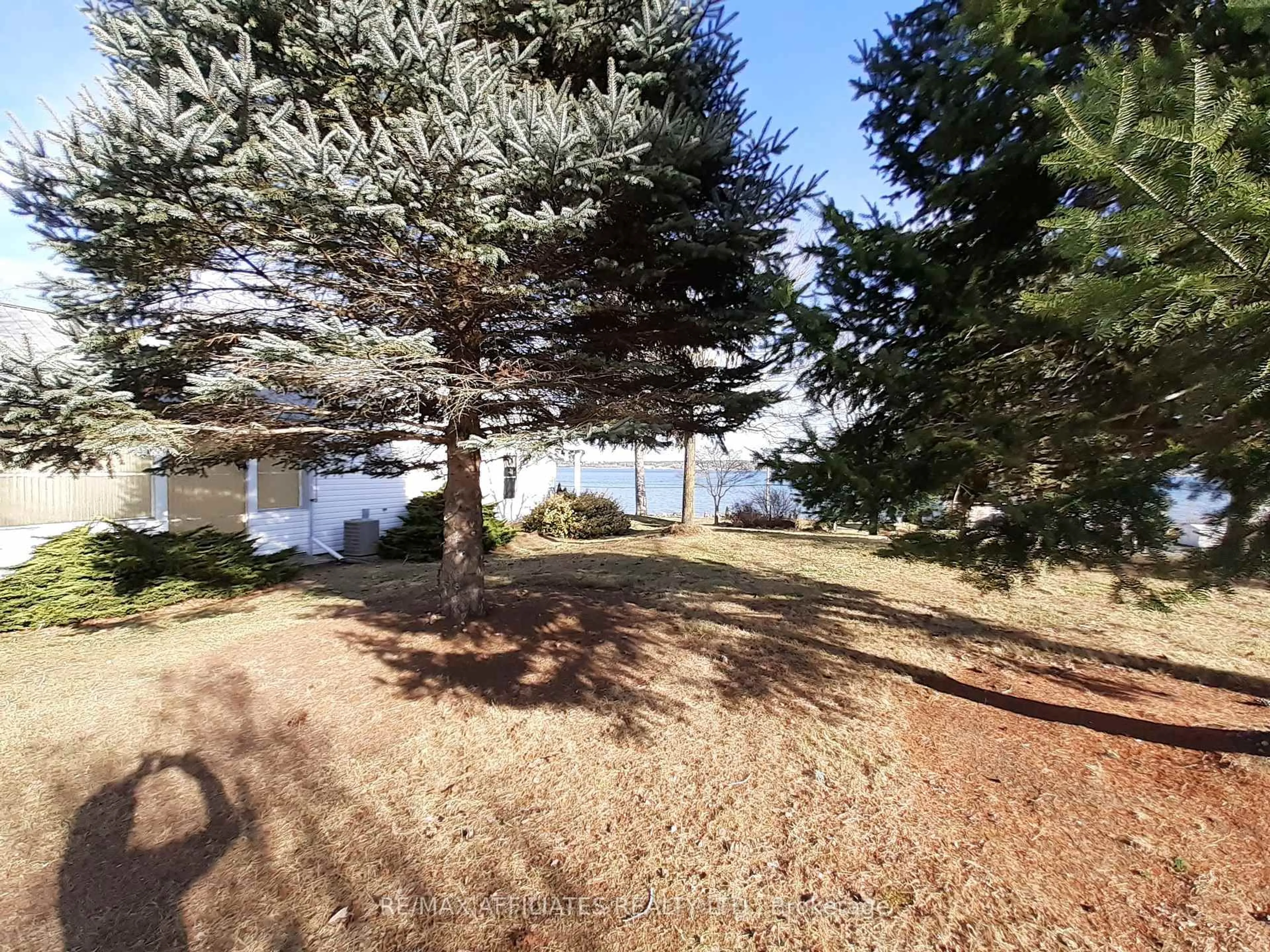 A pic from outside/outdoor area/front of a property/back of a property/a pic from drone, water/lake/river/ocean view for 1502 South Campbell Rd, Augusta Ontario K0E 1T0