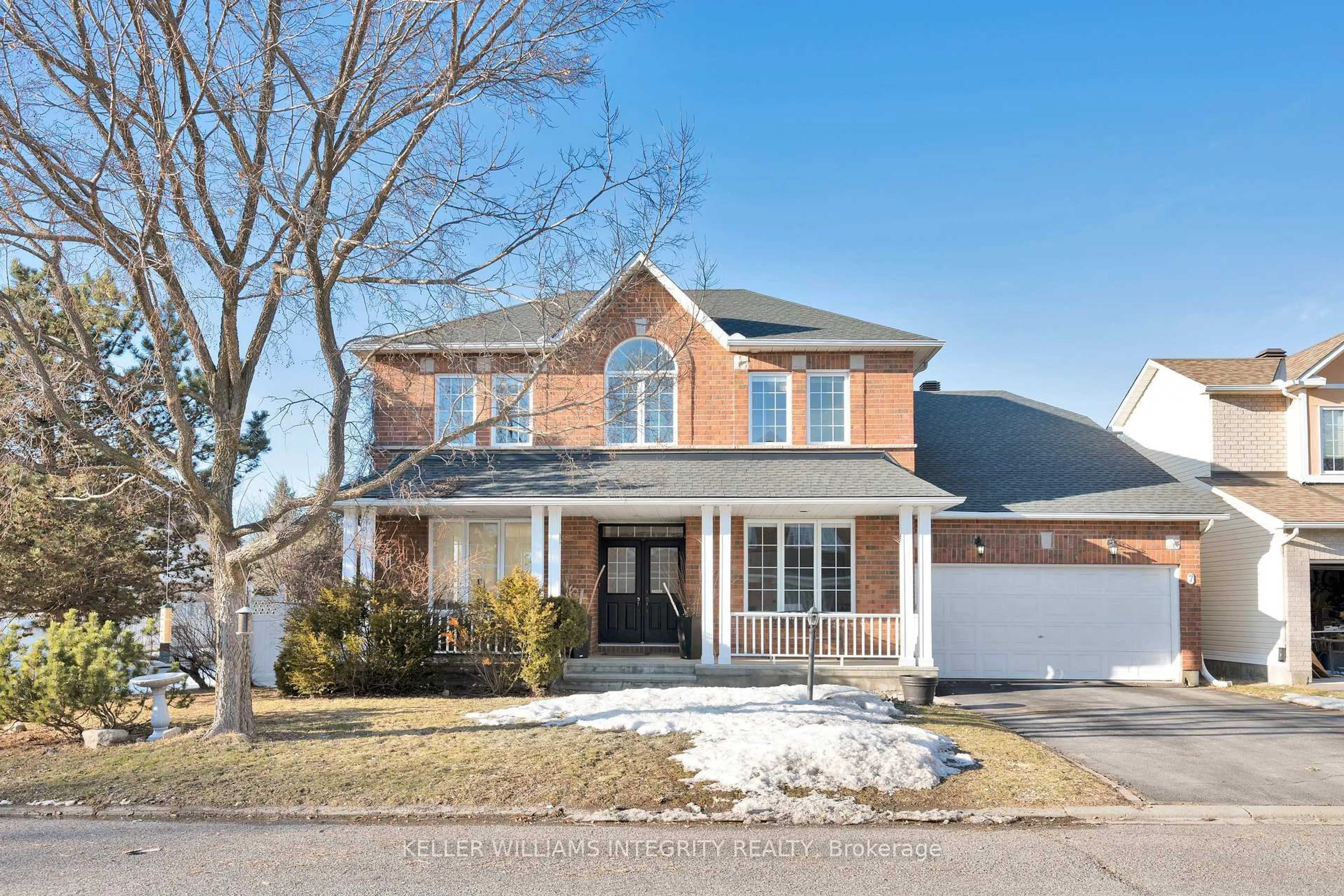 Home with brick exterior material, street for 7 Vistapointe Dr, Ottawa Ontario K2G 6N5