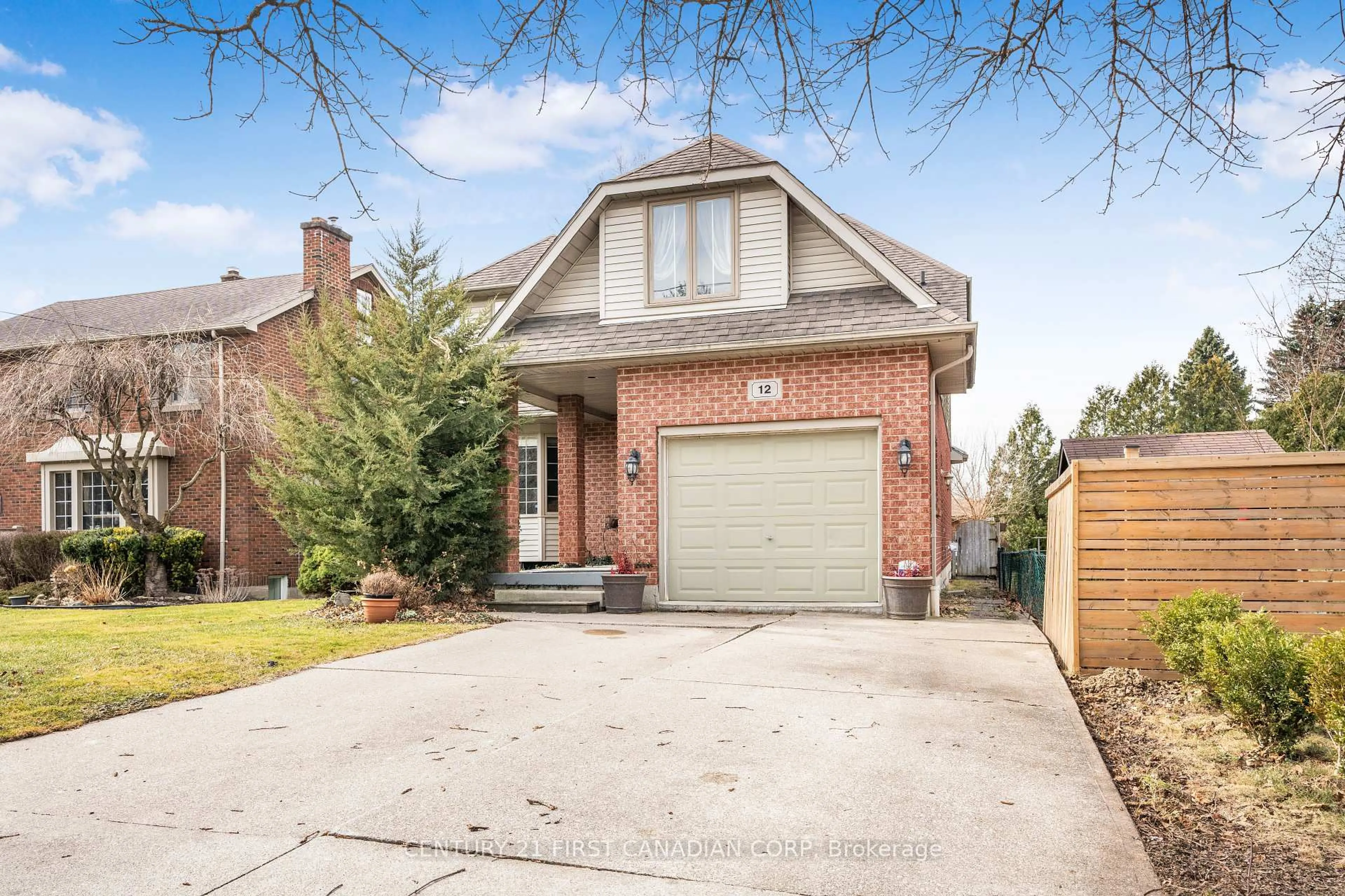 Home with brick exterior material, street for 12 Phyllis Ave, Chatham-Kent Ontario N7M 3C1