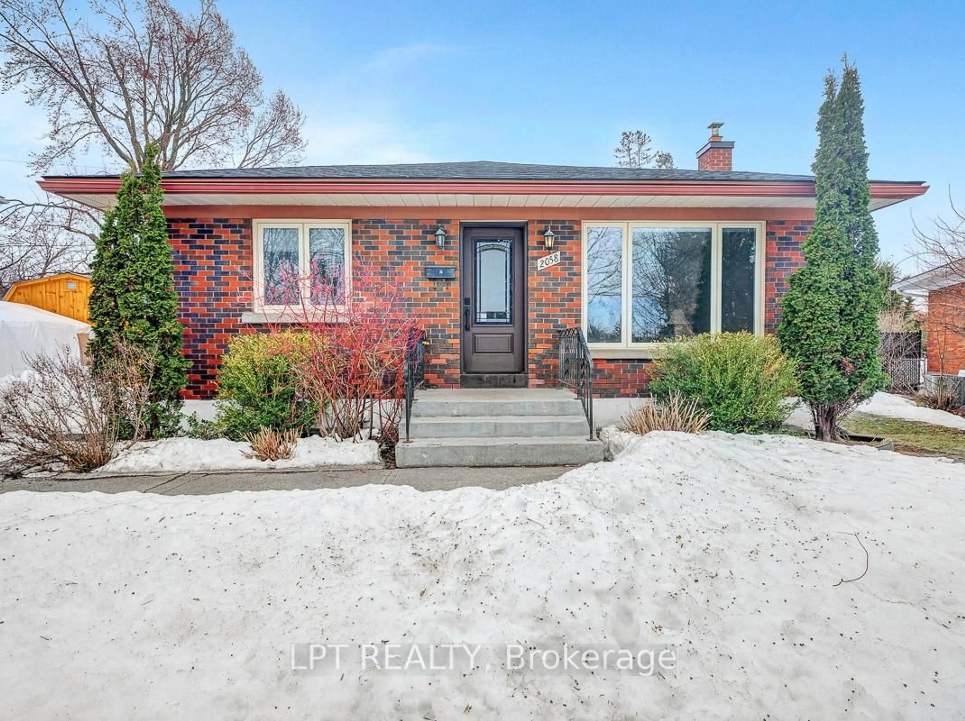 Home with brick exterior material, water/lake/river/ocean view for 2058 Tilson St, Elmvale Acres and Area Ontario K1G 2M7