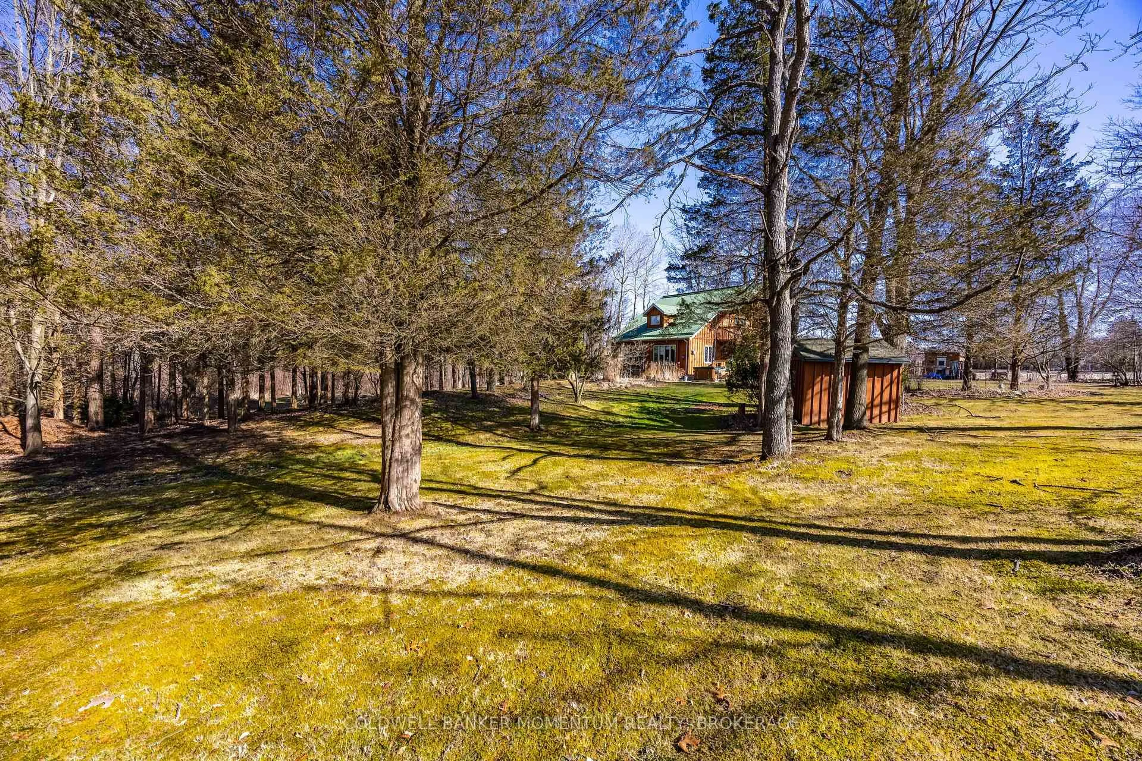 A pic from outside/outdoor area/front of a property/back of a property/a pic from drone, forest/trees view for 1859 4th Concession Rd, Norfolk Ontario N0E 1P0