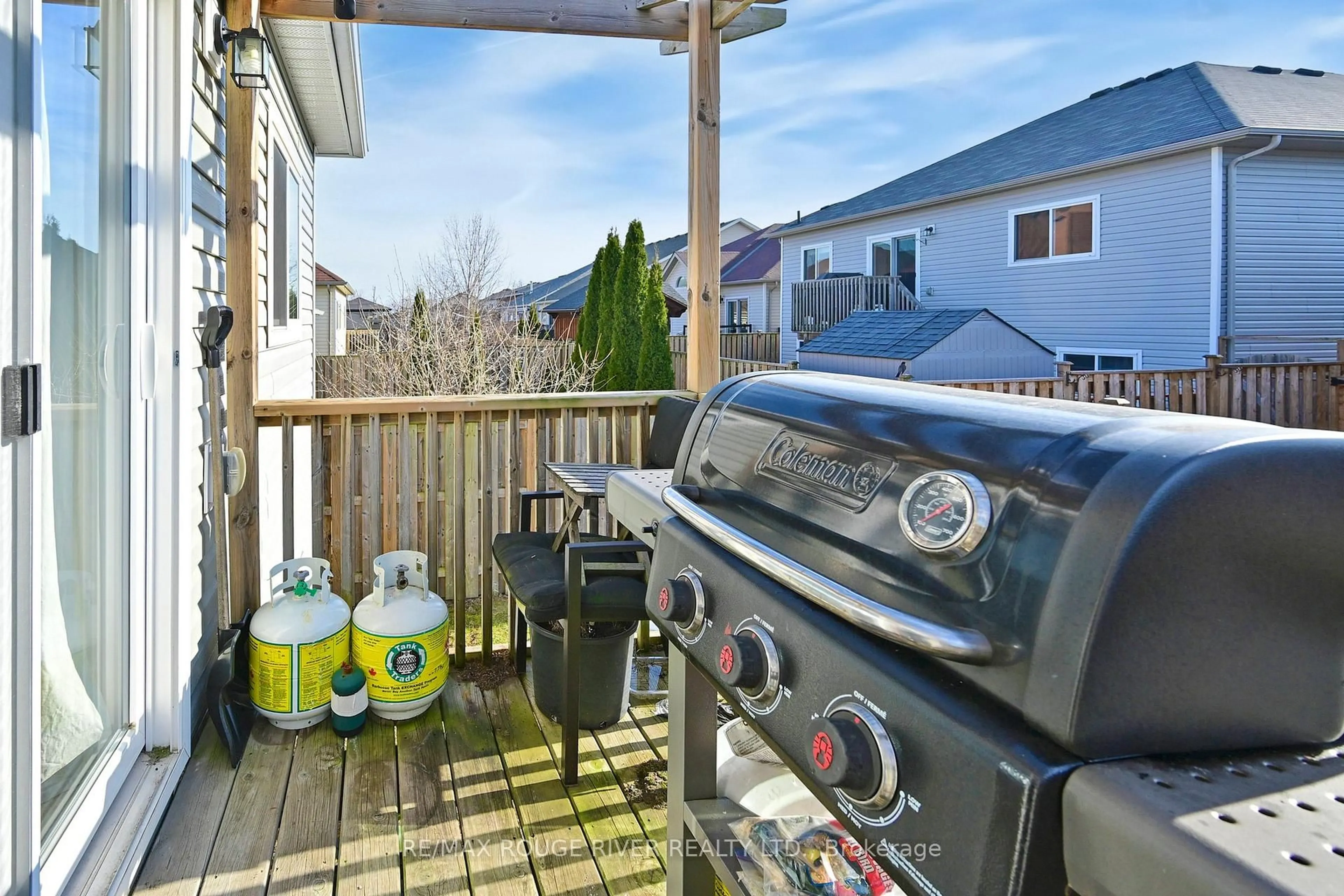 Patio, mountain view for 18 Grainger Cres, Port Hope Ontario L1A 0B8