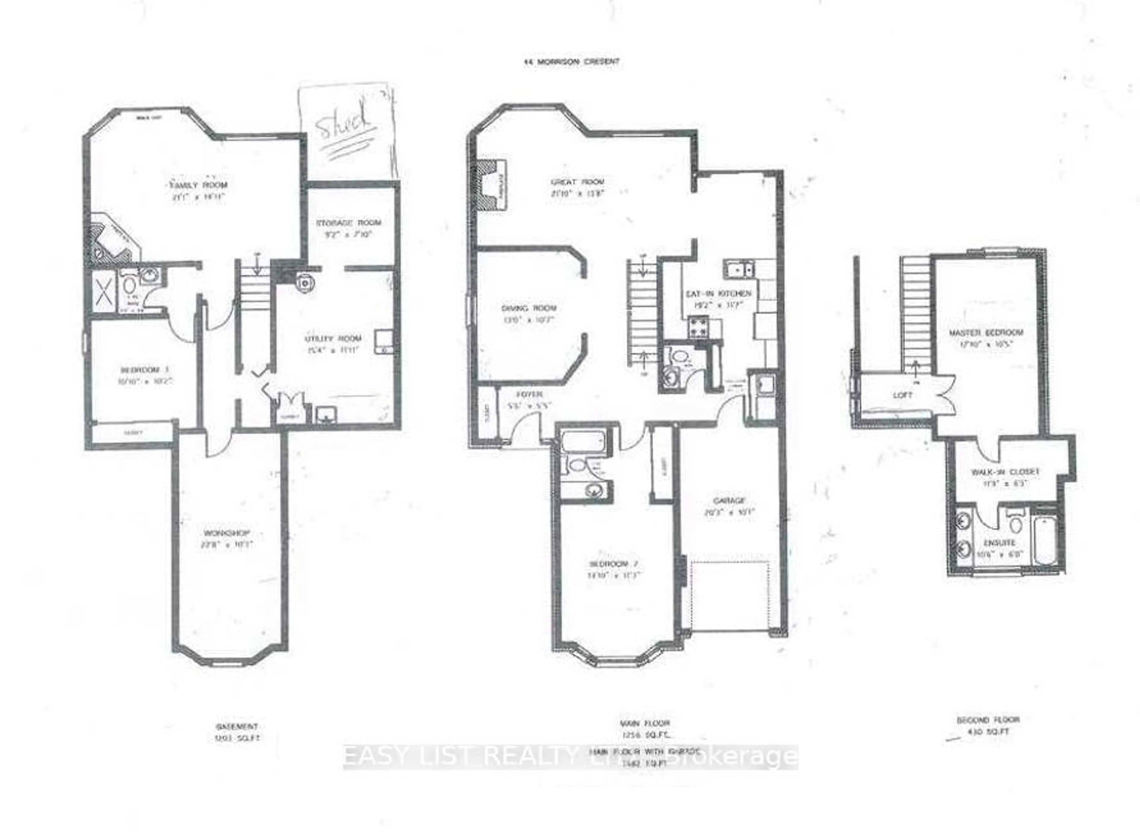 Floor plan for 44 Morrison Cres, Grimsby Ontario L3M 5K4