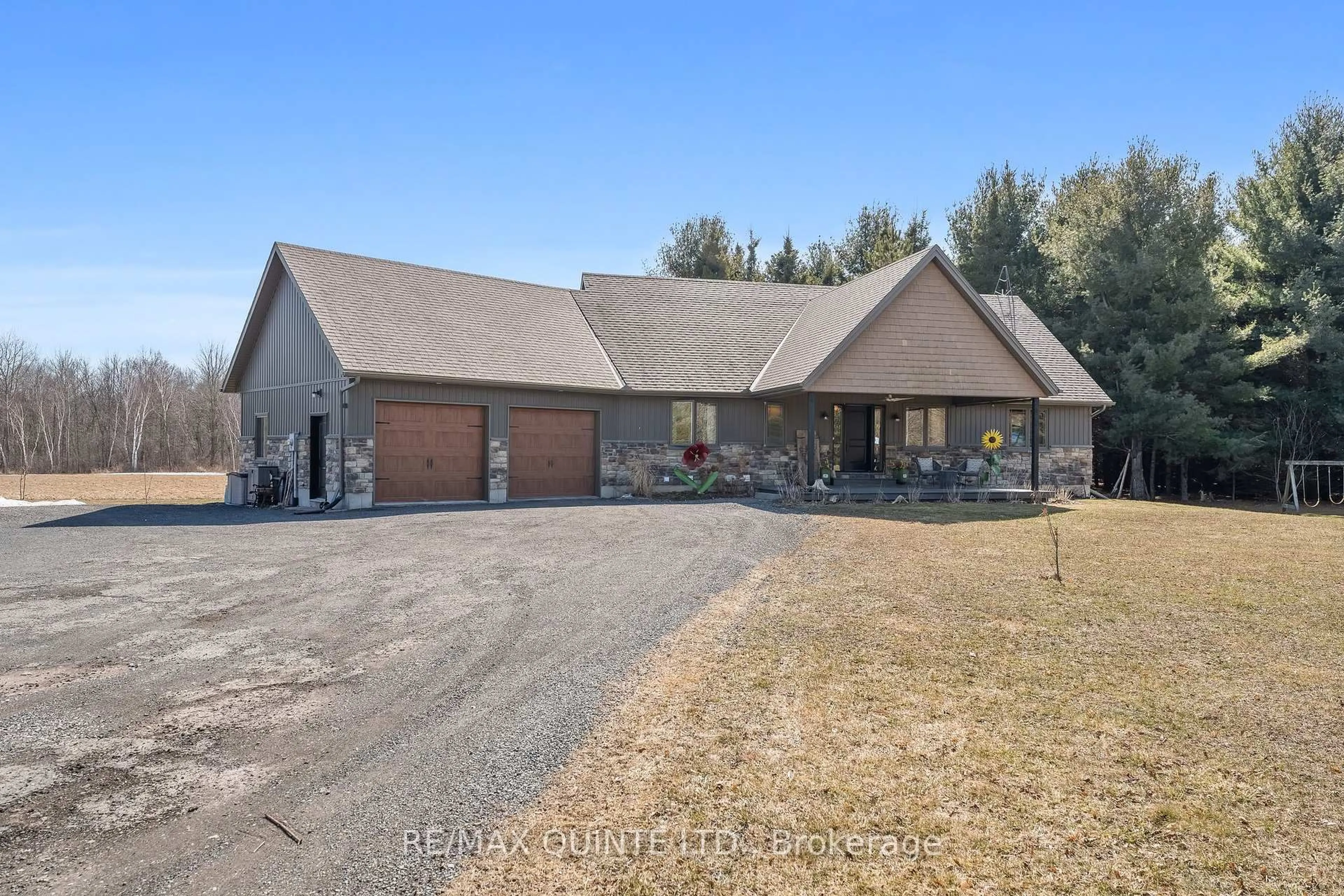 A pic from outside/outdoor area/front of a property/back of a property/a pic from drone, unknown for 839 County 64 Rd, Brighton Ontario K0K 1H0