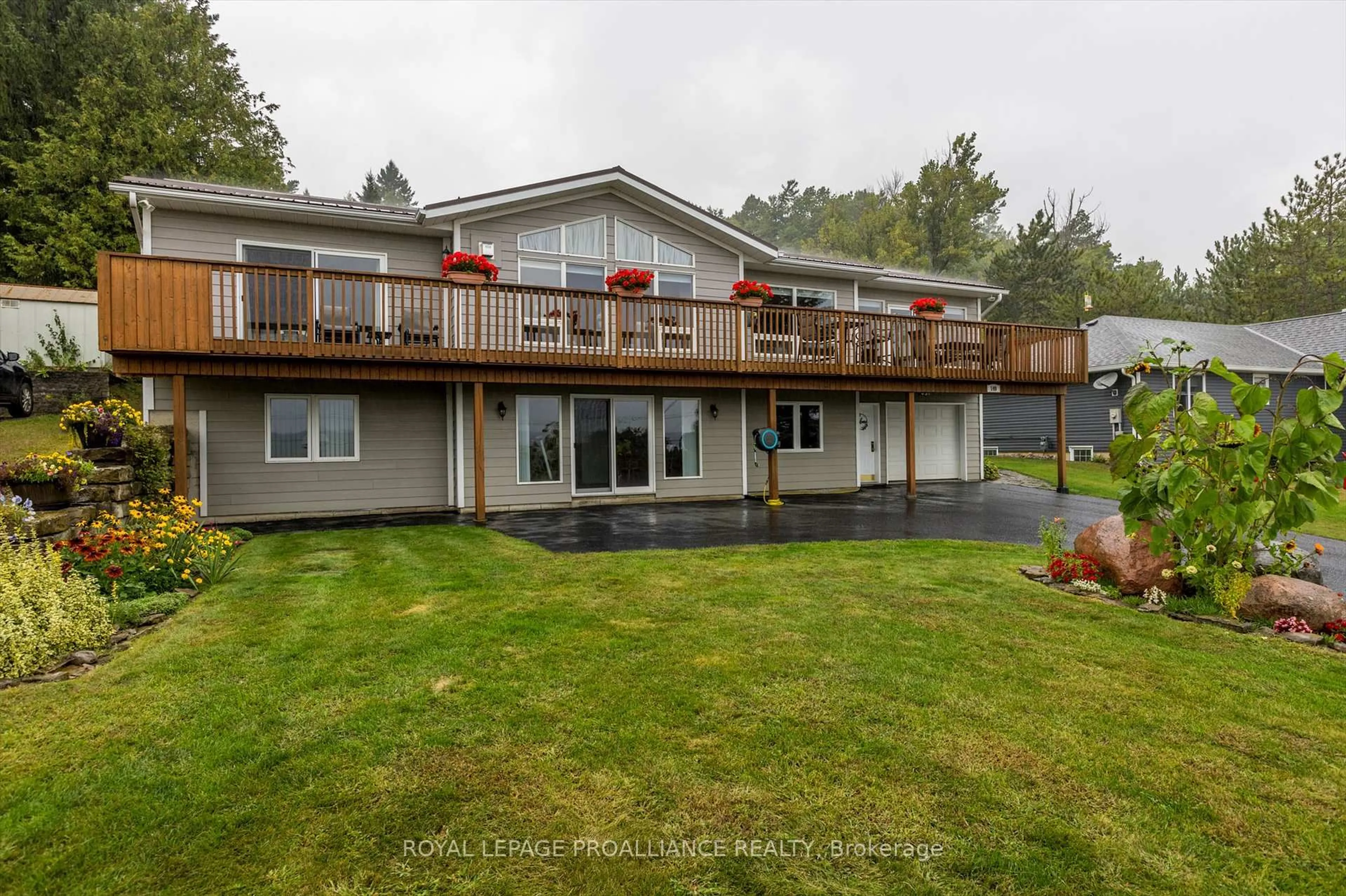 A pic from outside/outdoor area/front of a property/back of a property/a pic from drone, water/lake/river/ocean view for 149 Park Lane #Box 703, Asphodel-Norwood Ontario K0L 1Y0