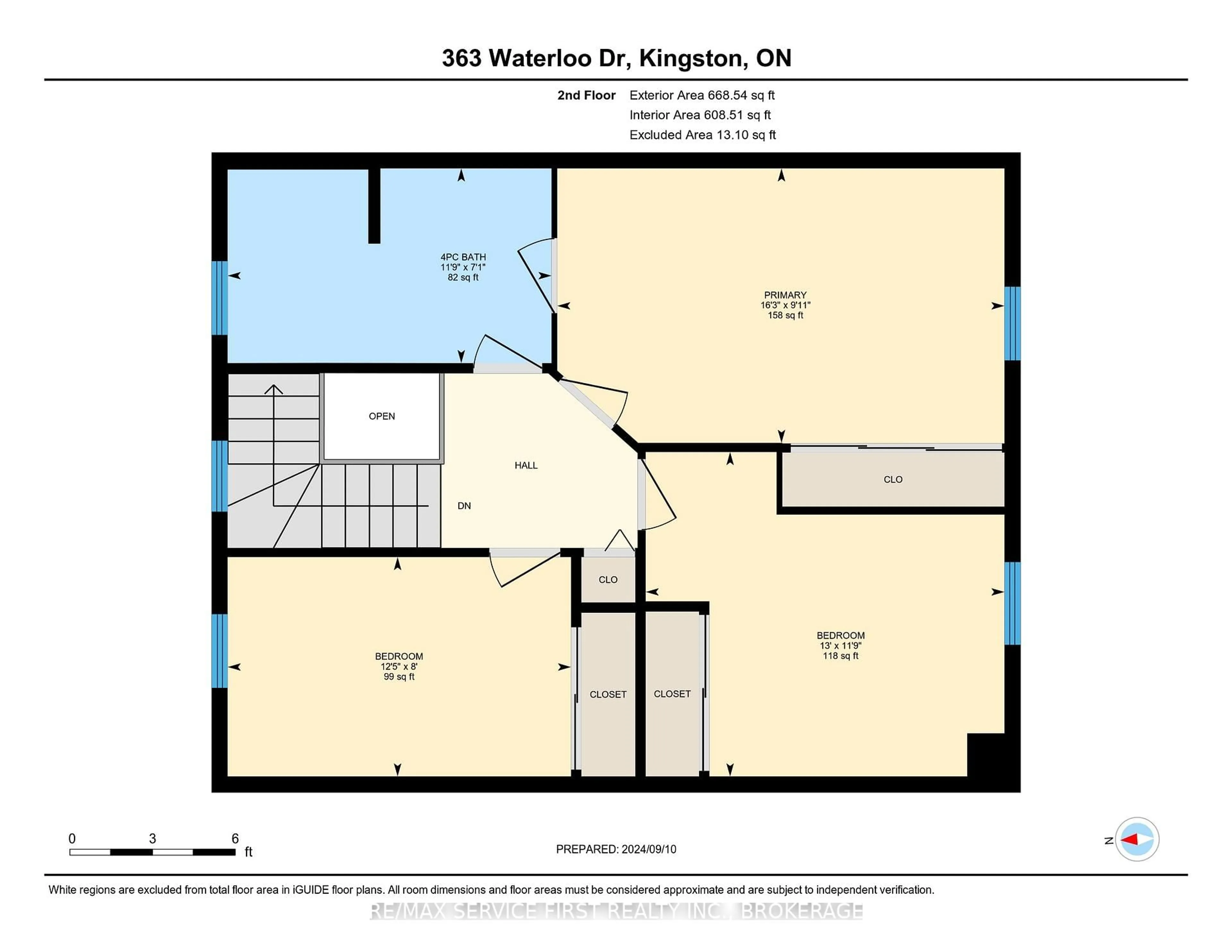 Floor plan for 363 Waterloo Dr, Kingston Ontario K7M 8L2