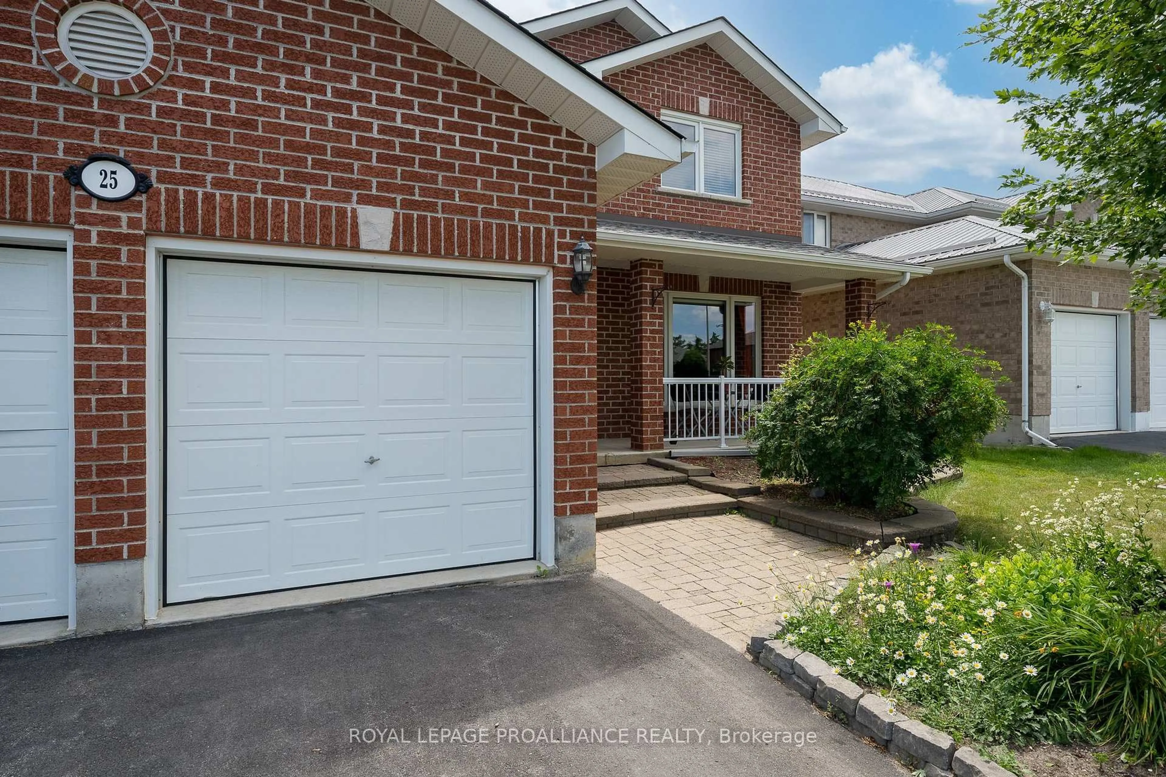 Home with brick exterior material, street for 25 Simcoe Dr, Belleville Ontario K8N 0N7