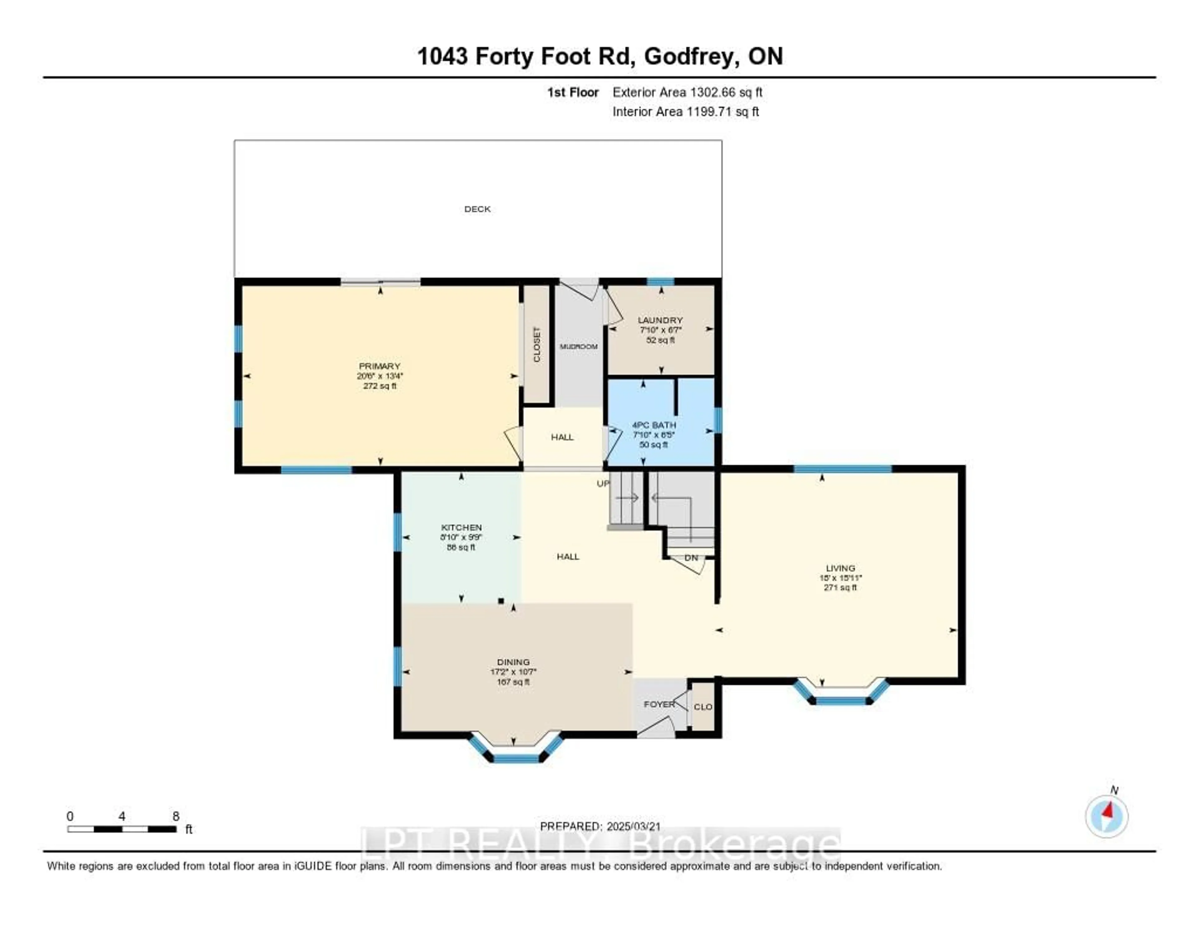 Floor plan for 1043 Forty Foot Rd, Godfrey Ontario K0H 1T0