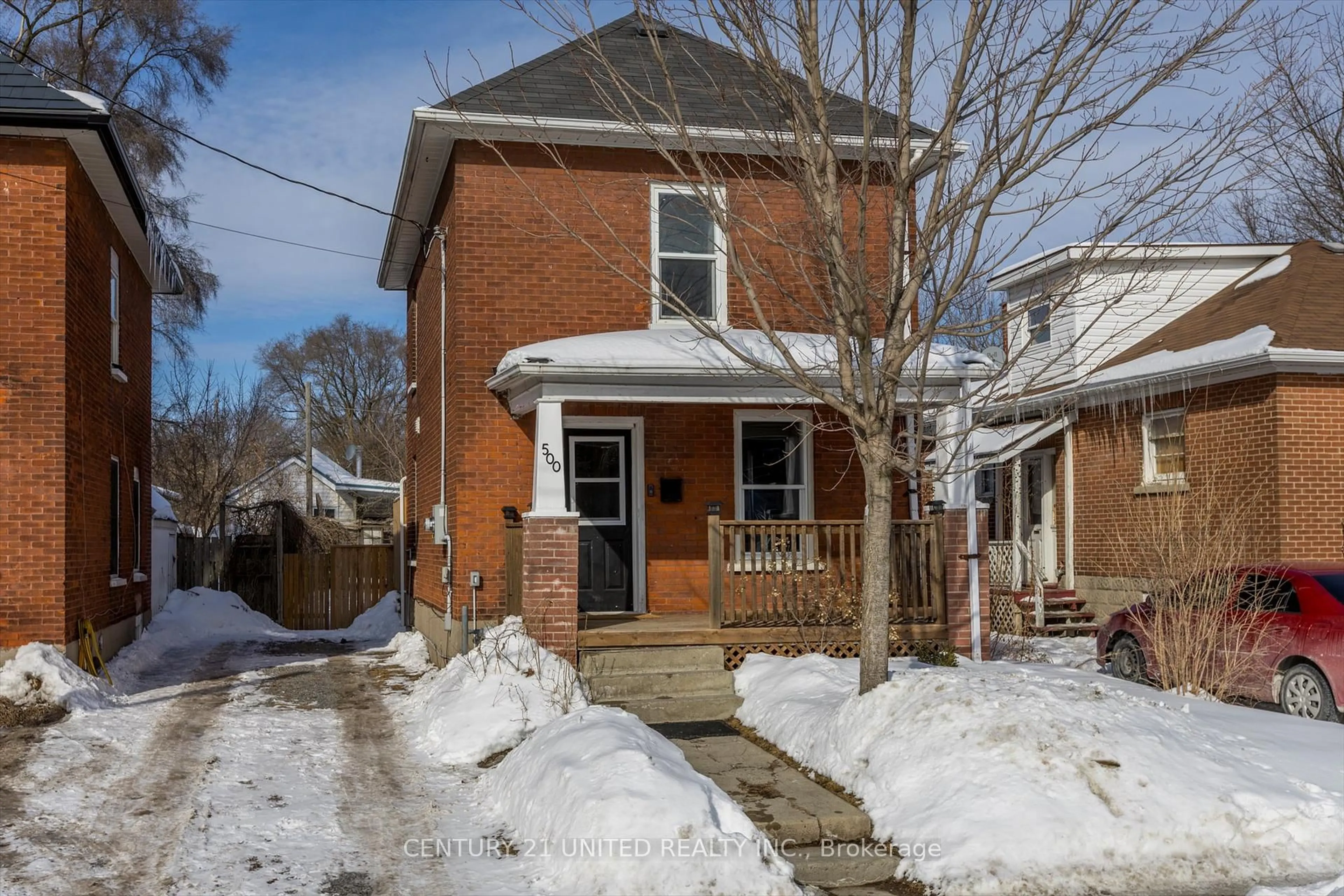 Home with brick exterior material, street for 500 Wolfe St, Peterborough Ontario K9J 2L7