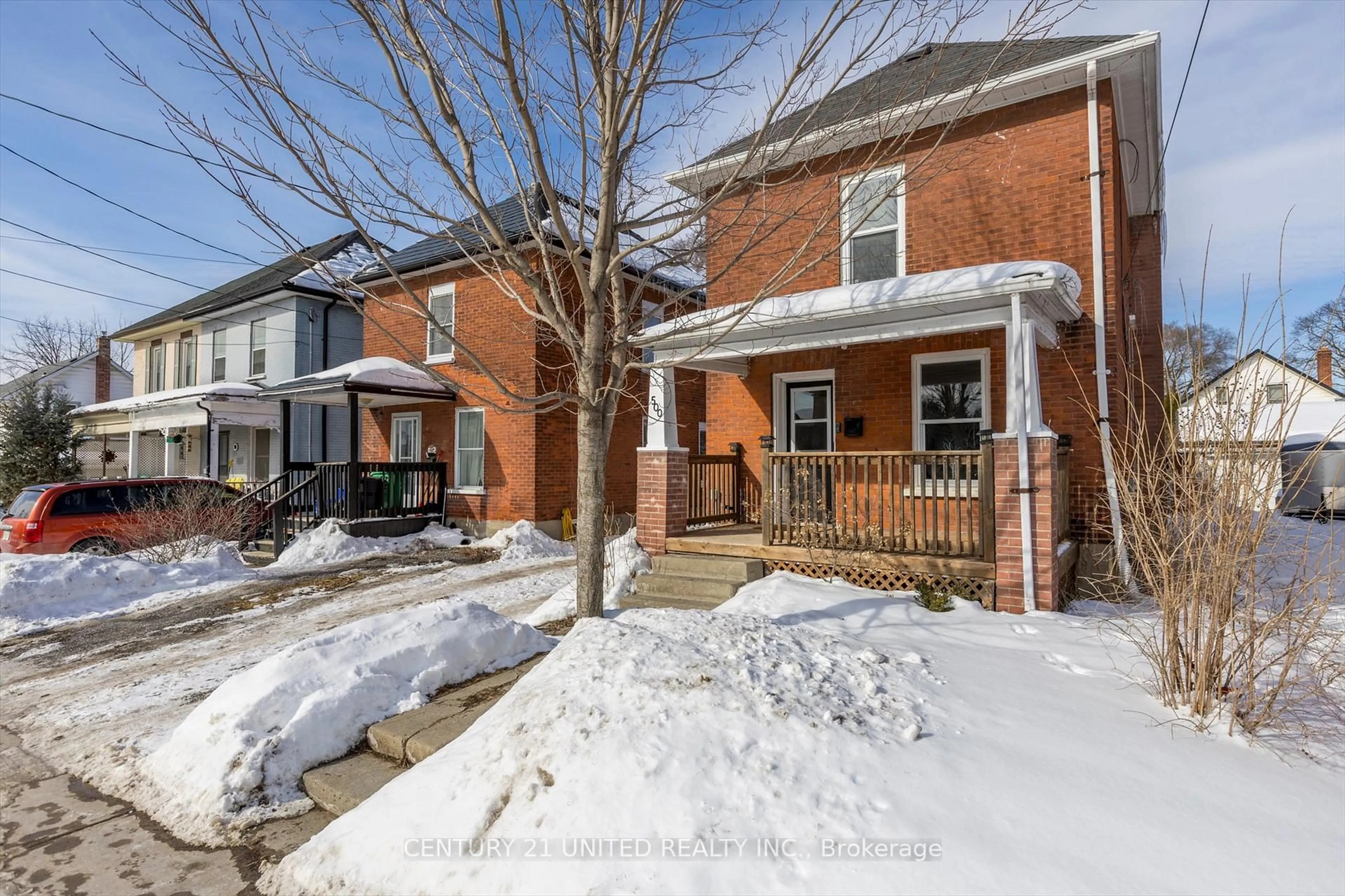 Home with brick exterior material, street for 500 Wolfe St, Peterborough Ontario K9J 2L7