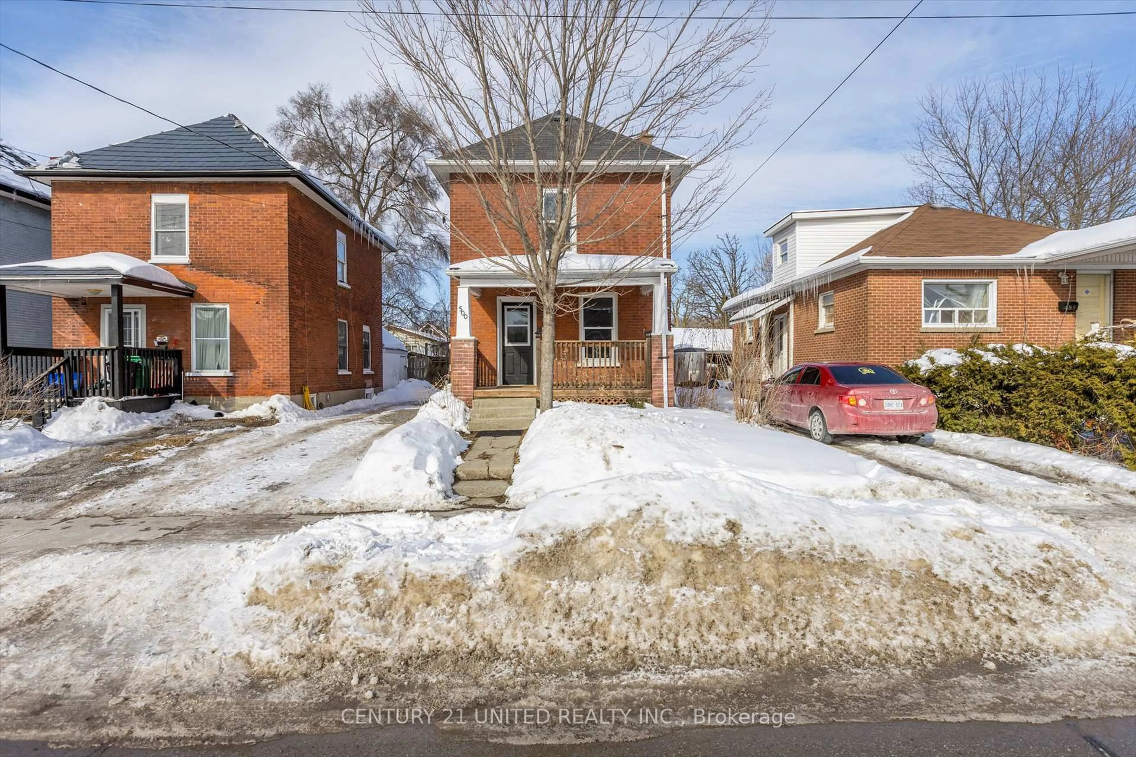 Home with brick exterior material, street for 500 Wolfe St, Peterborough Ontario K9J 2L7