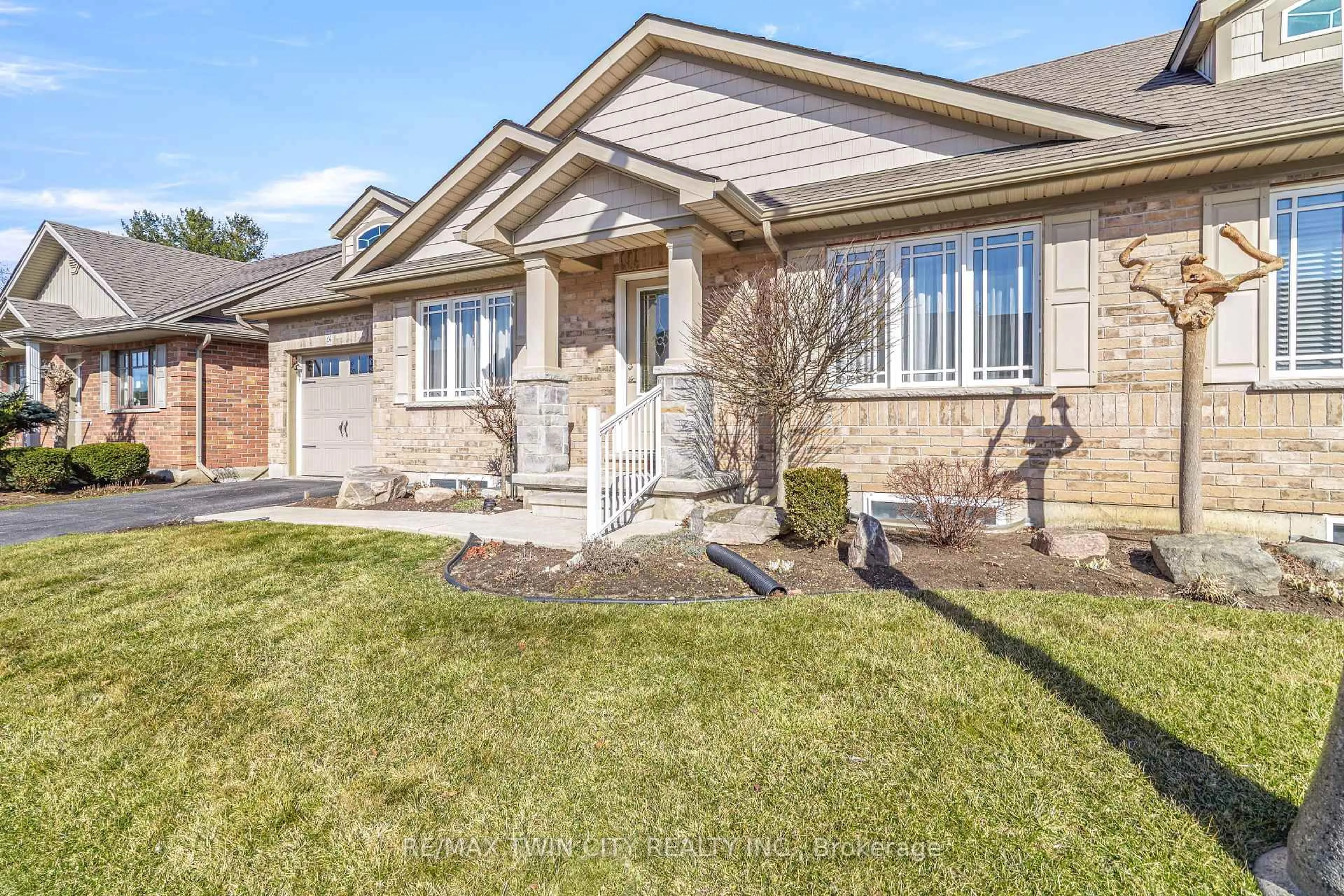 Home with brick exterior material, street for 24 Trinity Lane, Norfolk Ontario N0E 1Y0