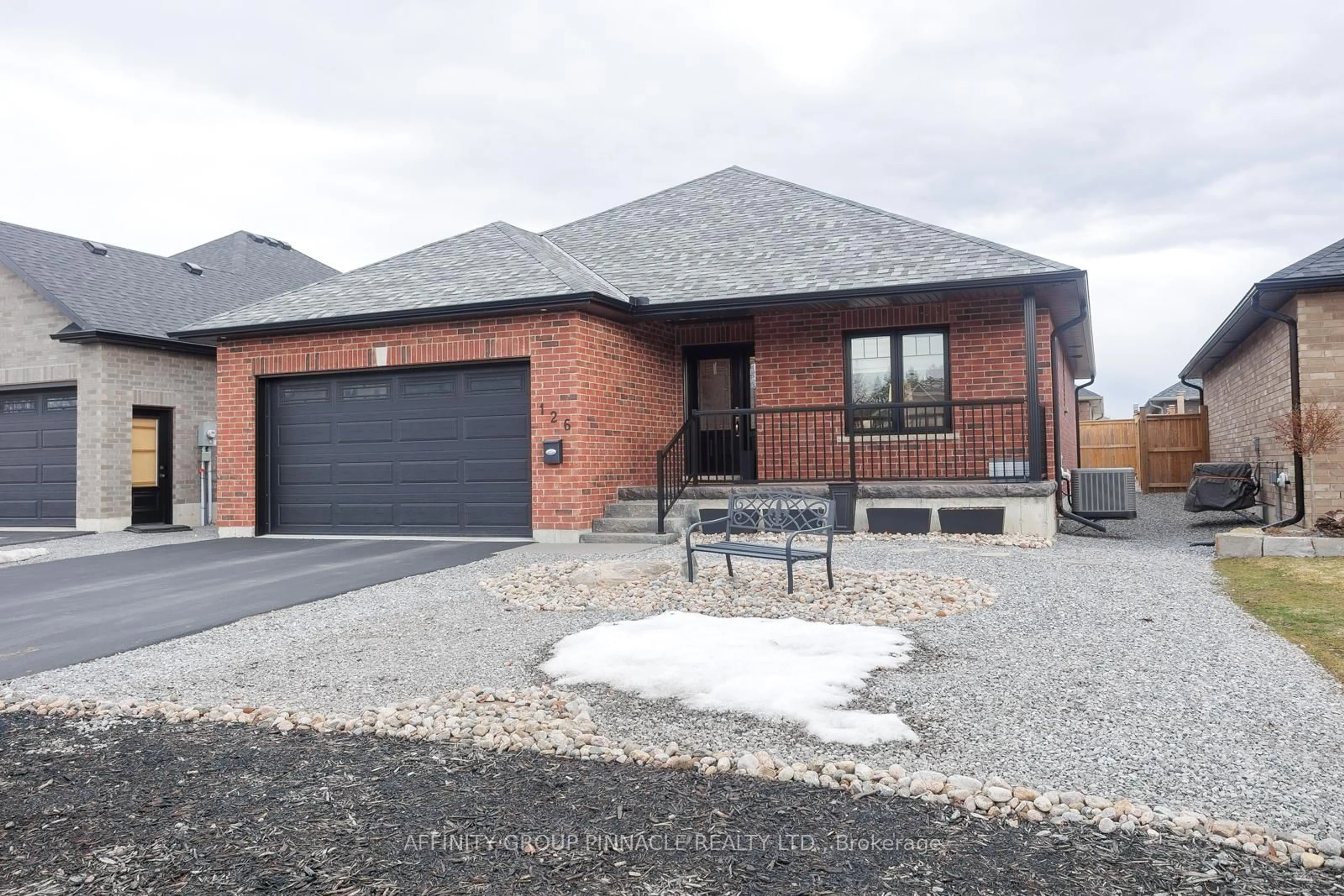 Home with brick exterior material, street for 126 Springdale Dr, Kawartha Lakes Ontario K9V 0N3