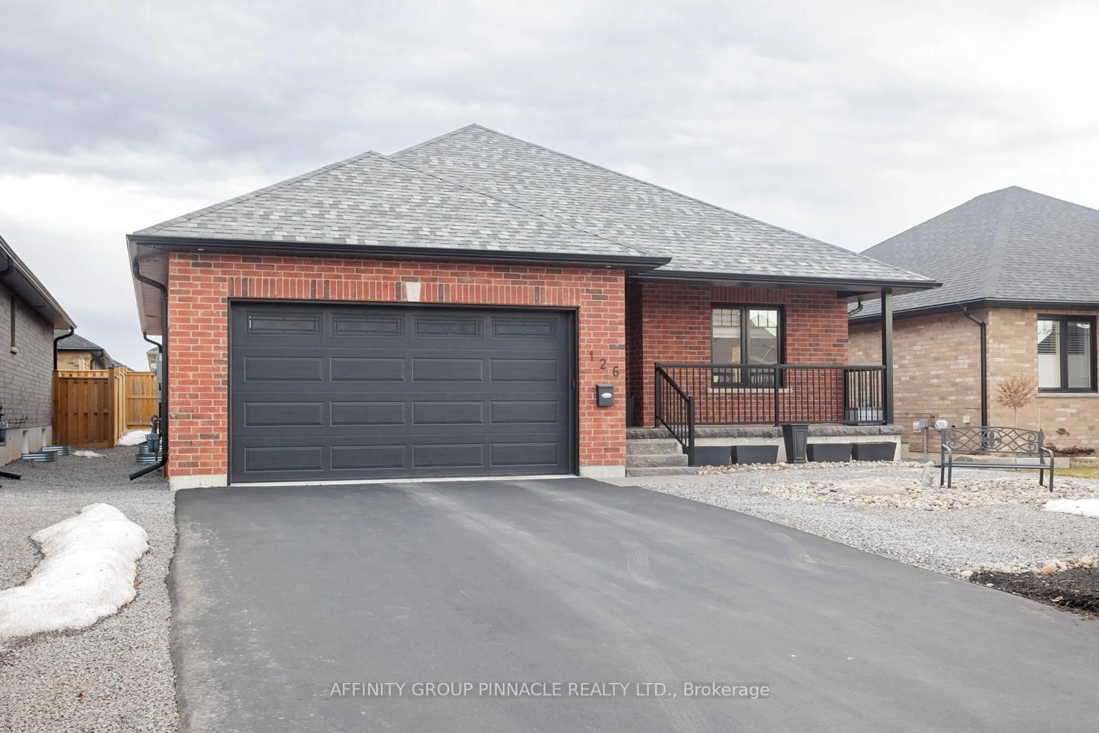 Home with brick exterior material, street for 126 Springdale Dr, Kawartha Lakes Ontario K9V 0N3