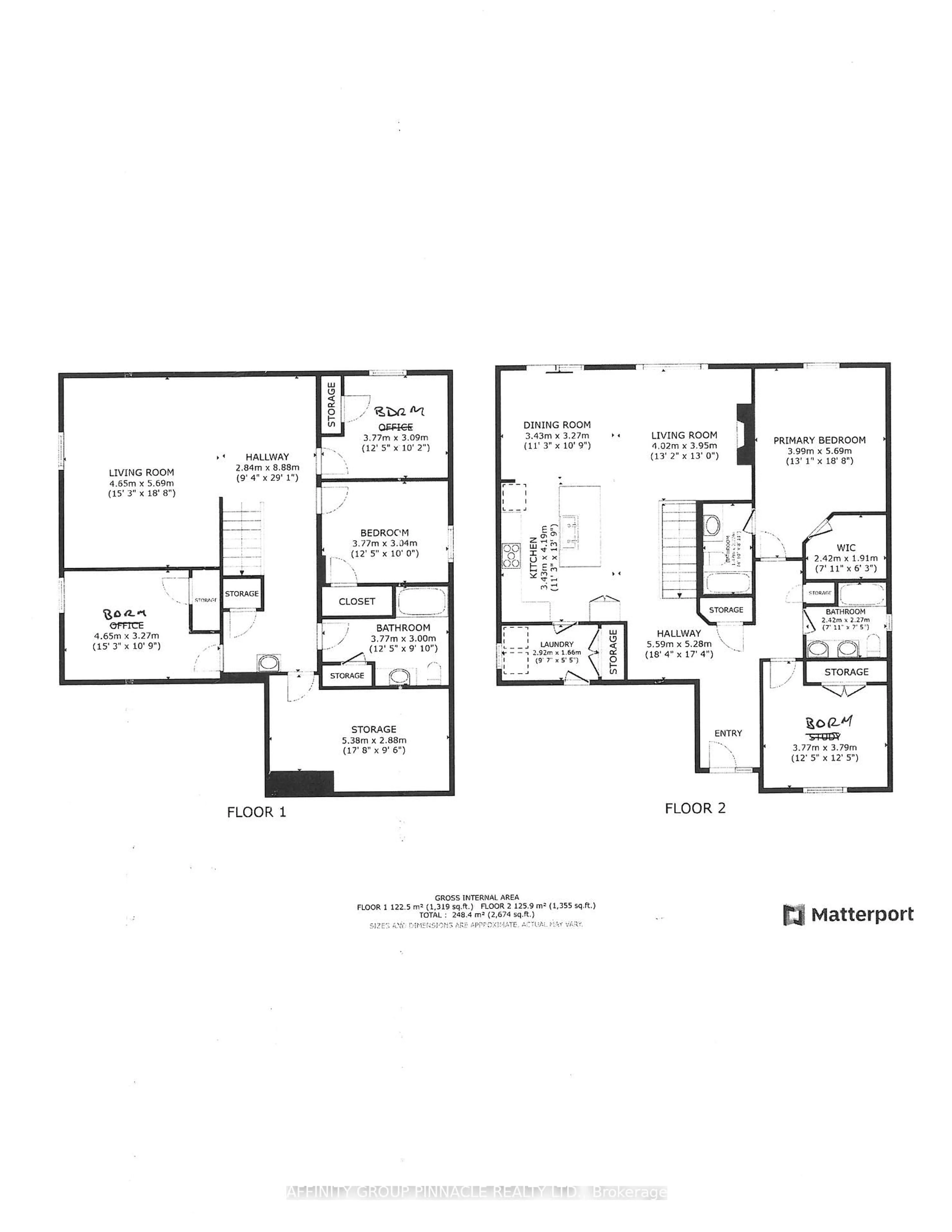 Floor plan for 126 Springdale Dr, Kawartha Lakes Ontario K9V 0N3