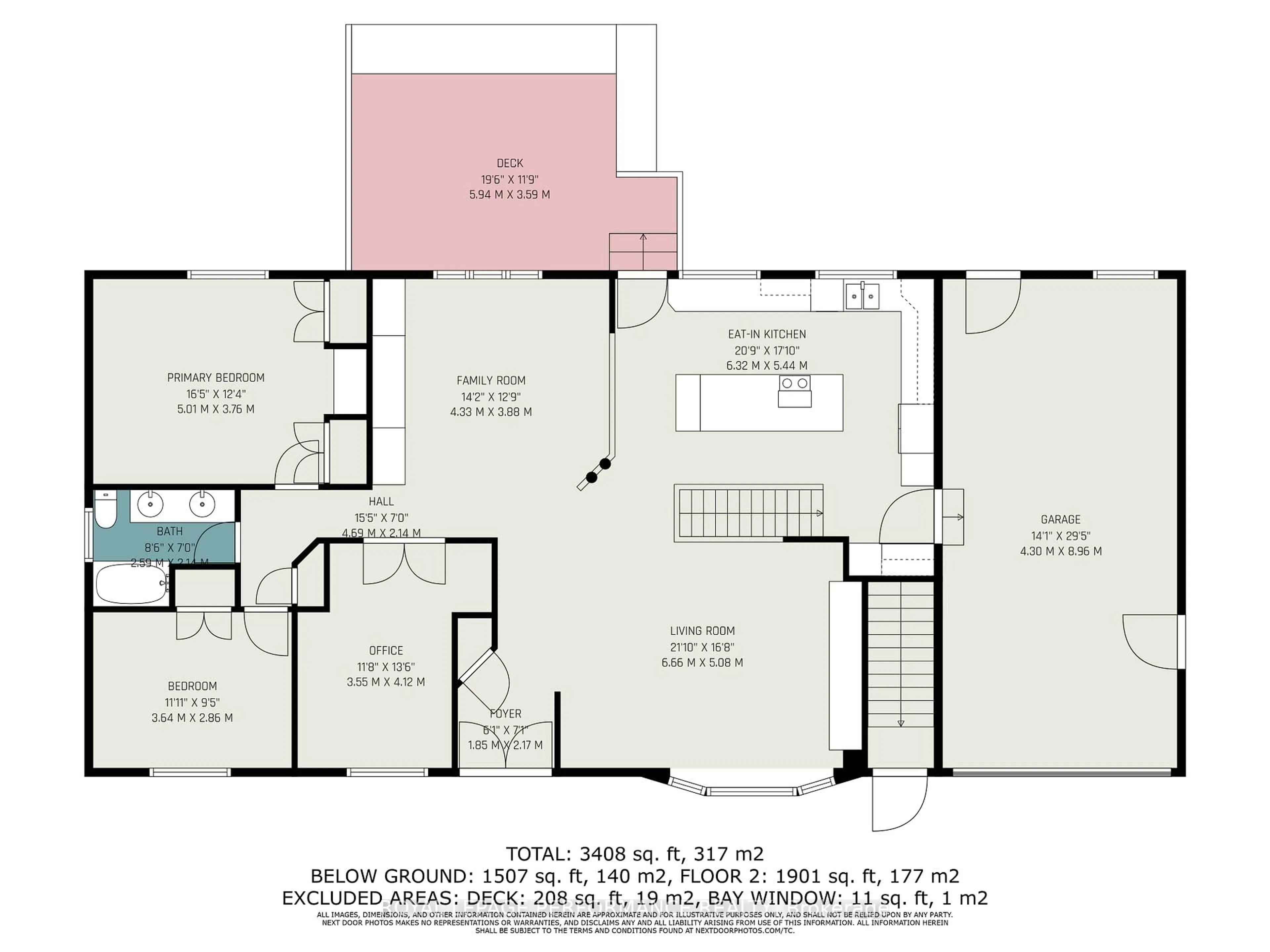 Floor plan for 782 Notre Dame St, Russell Ontario K0A 1W0