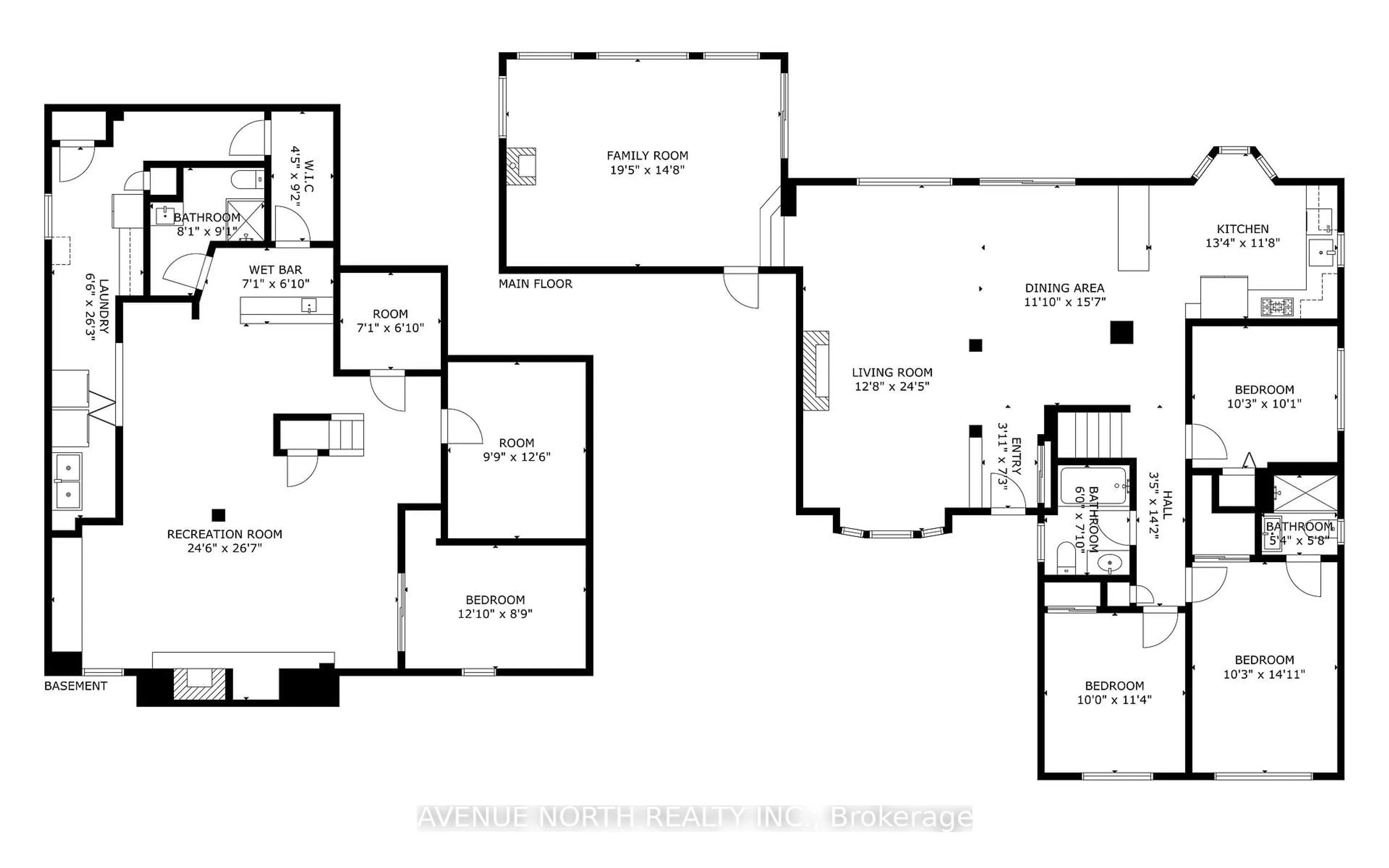 Floor plan for 3027 Prince Of Wales Dr, Ottawa Ontario K2C 3H1