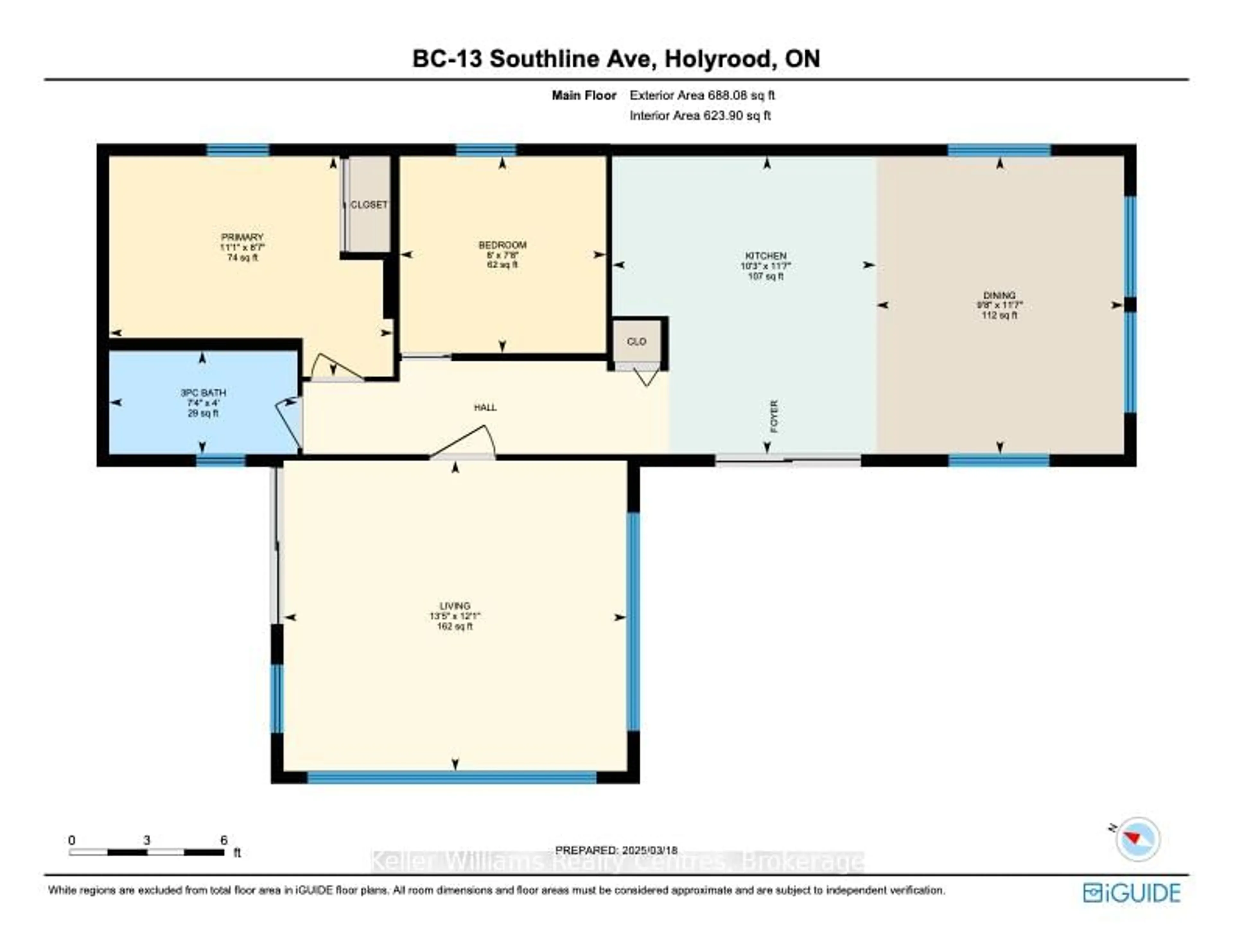 Floor plan for 13 Southline Ave #B/C, Huron-Kinloss Ontario N0G 2B0